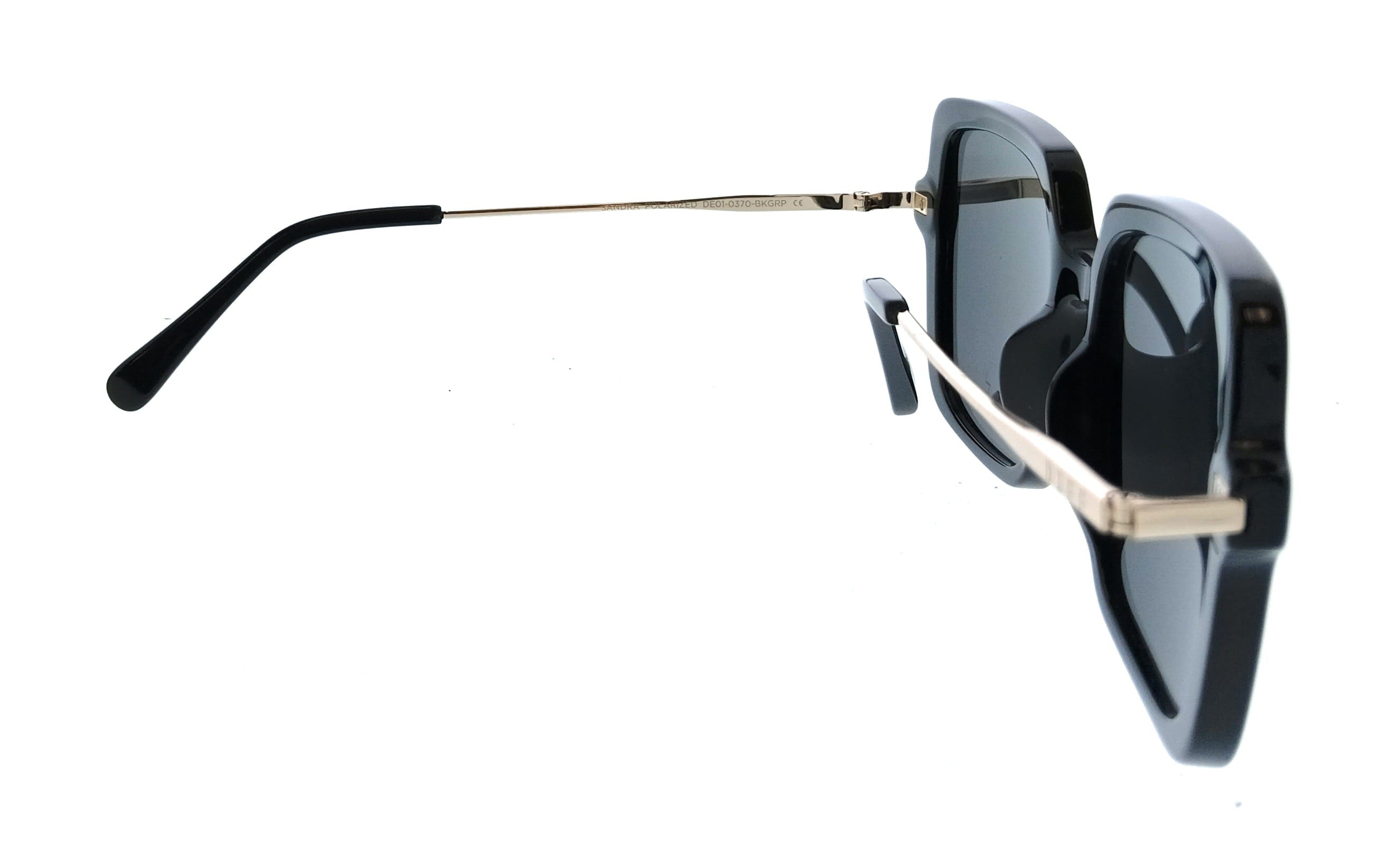 Diff SDFSAND54BLAP Black Square Womens Sunglasses