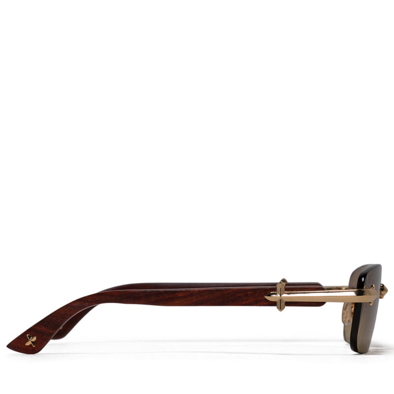 James Oro Confidante - Brown Tint/Gold