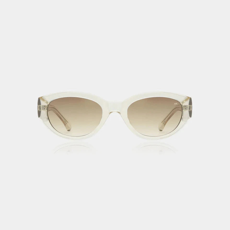A. Kjaerbede Winnie Sunglasses - Ecru Transparent