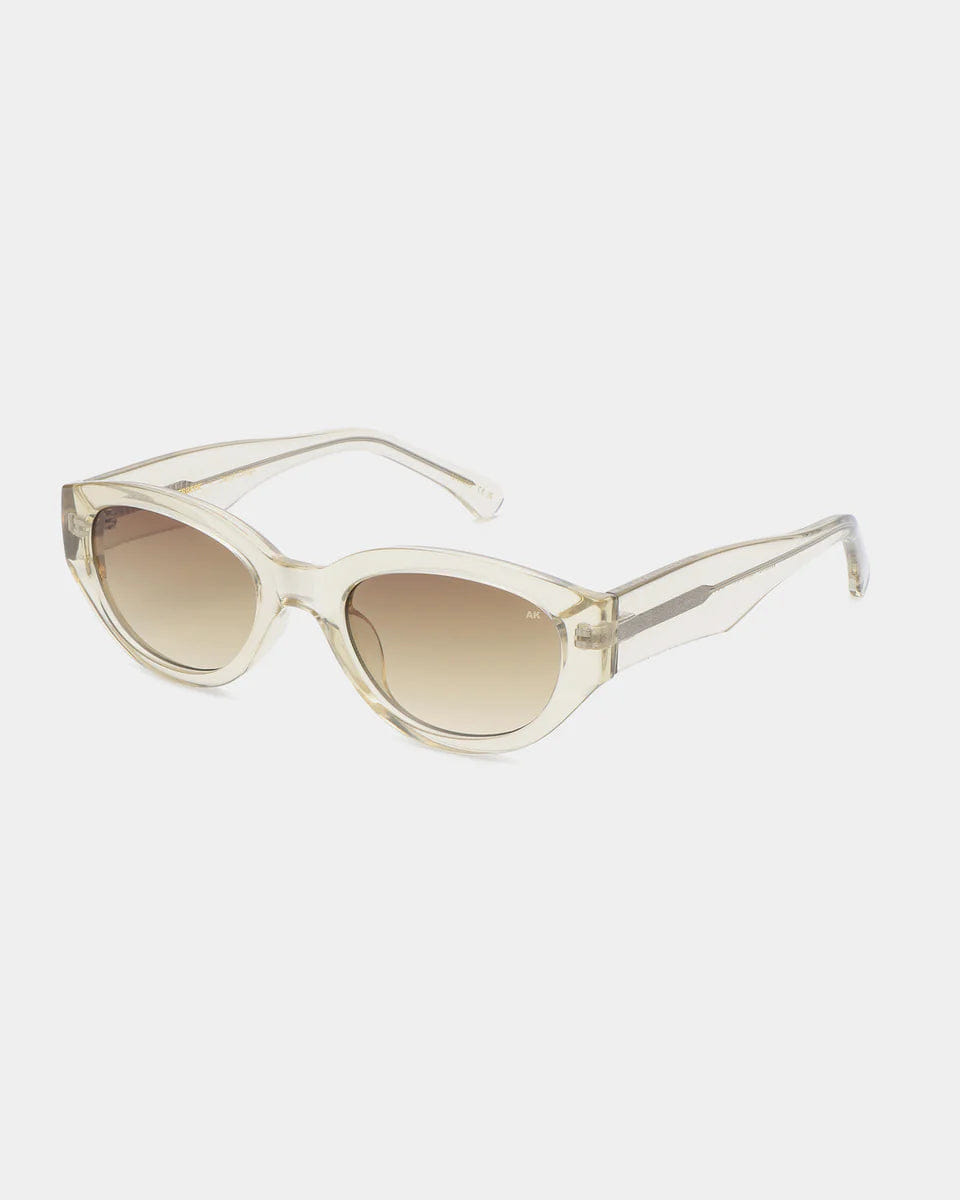 A. Kjaerbede Winnie Sunglasses - Ecru Transparent