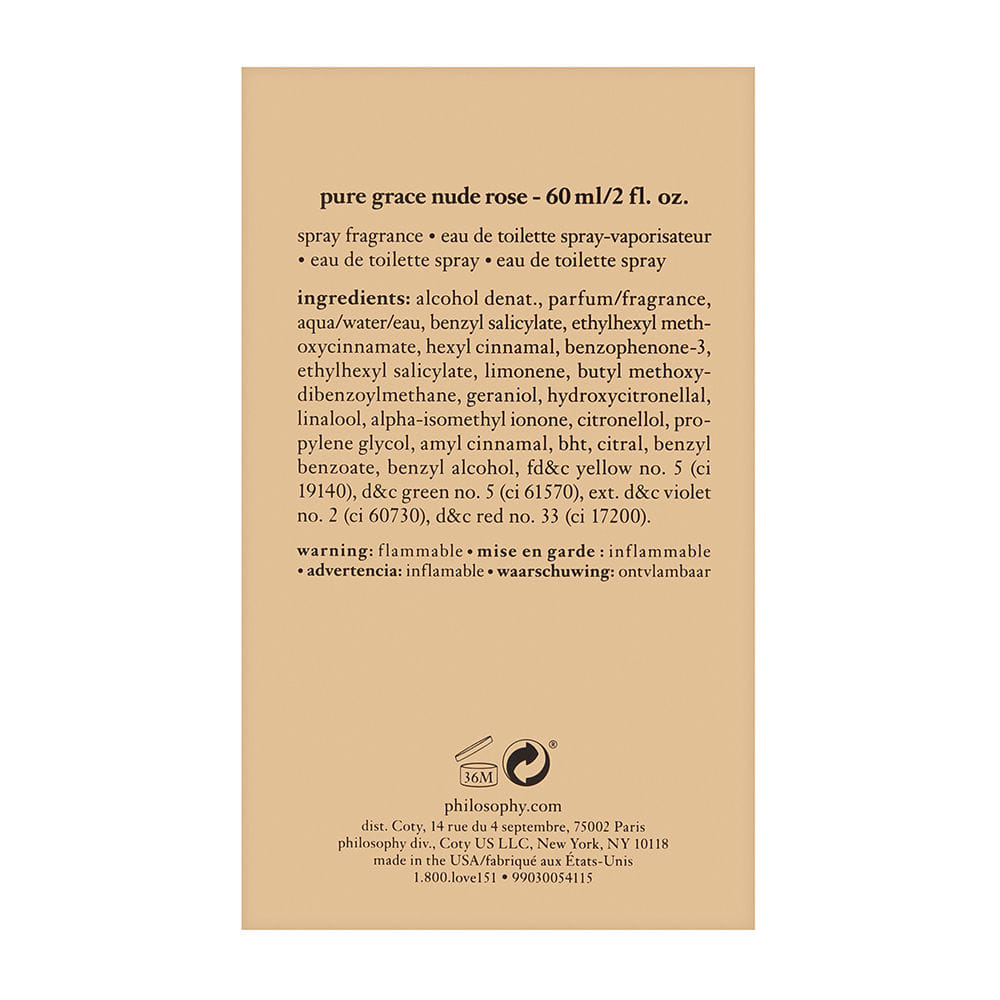 Philosophy Pure Grace Nude Rose