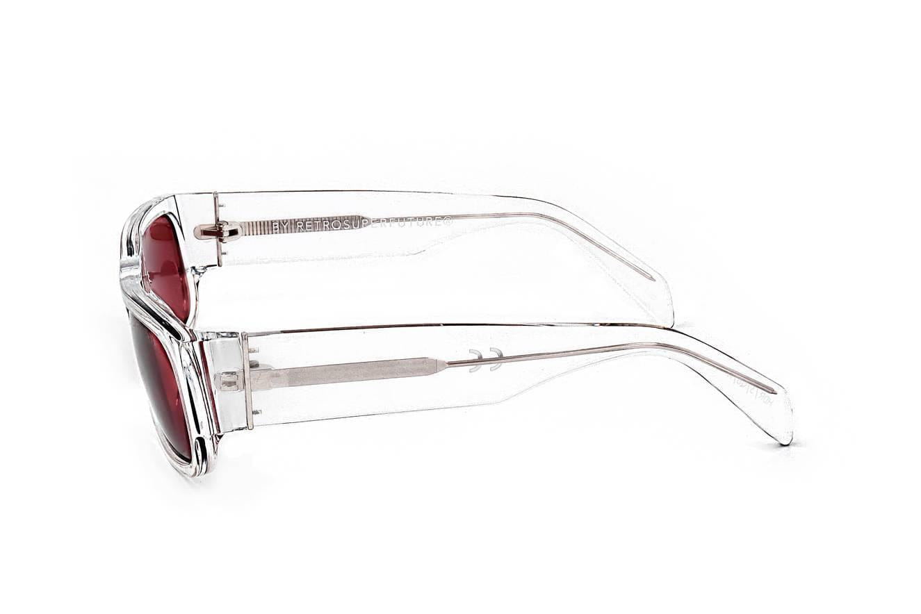Retrosuperfuture SMILECRYSTALBORDEAUX Sunglasses