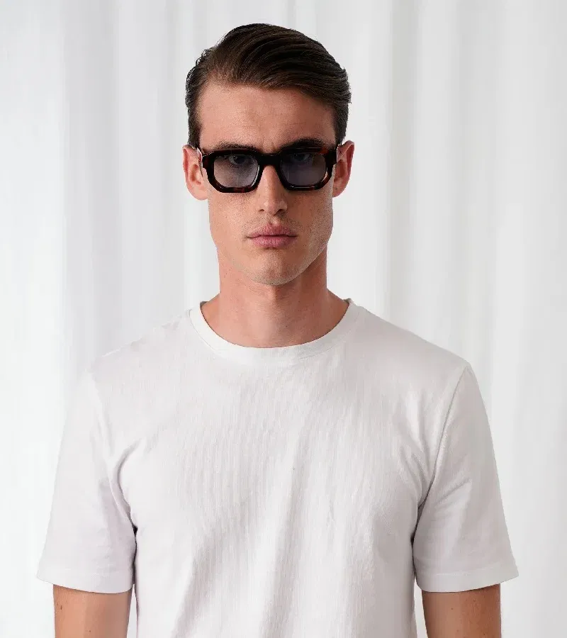 Explicit Poets Explicit Poets Unisex HARPER Tortoise - Blue Stylish Sunglasses, A7EP9 | Best Price UAE