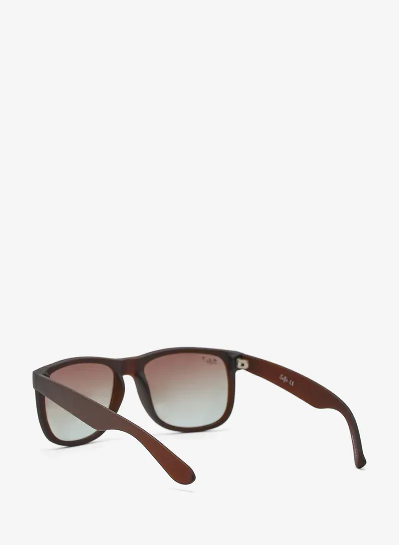 Selfie Polarized Rectangular Brown Sunglasses, SE4165 - 002 | Best Price UAE