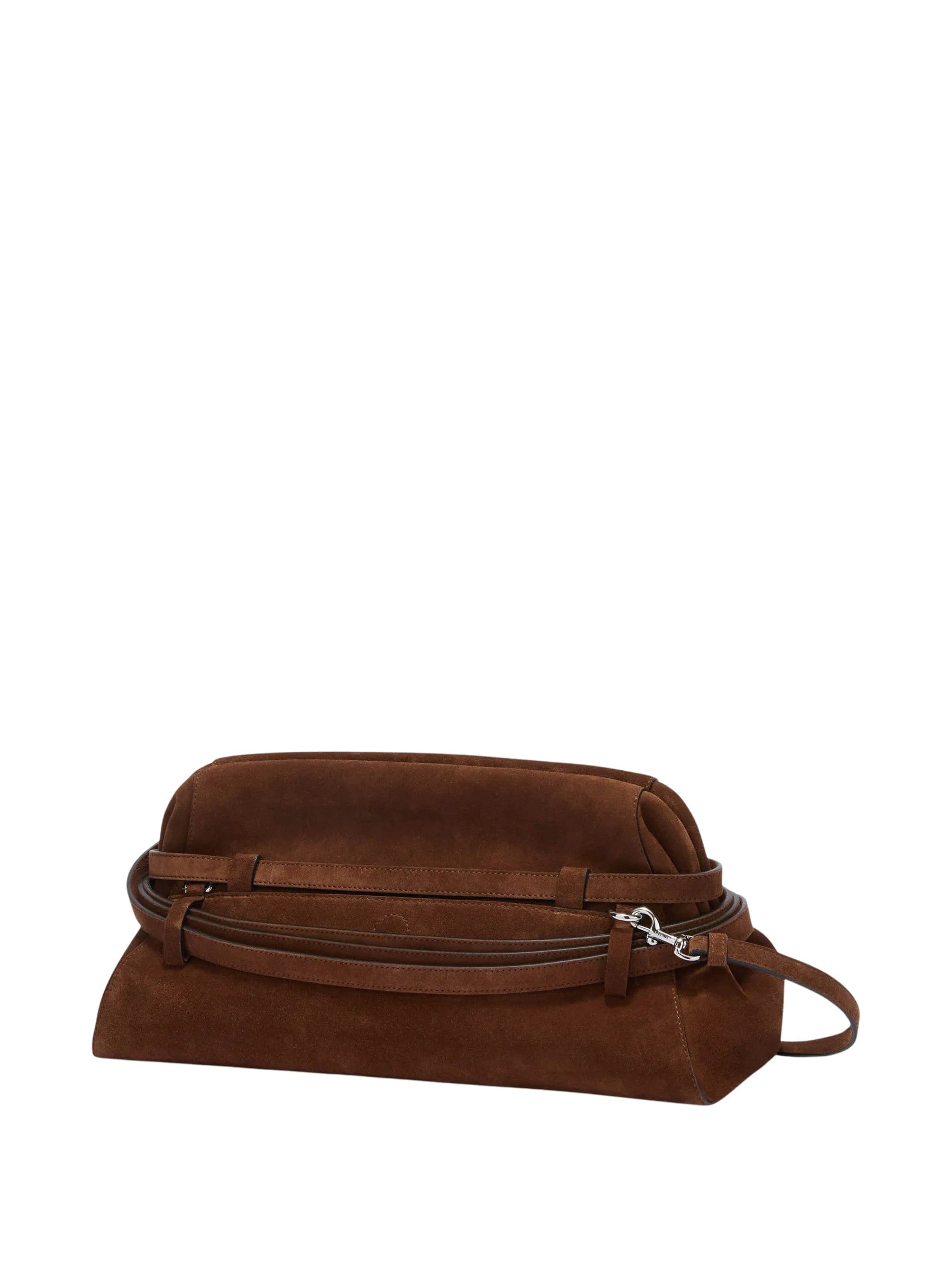 Borsa Crosta Suede Shoulder Bag