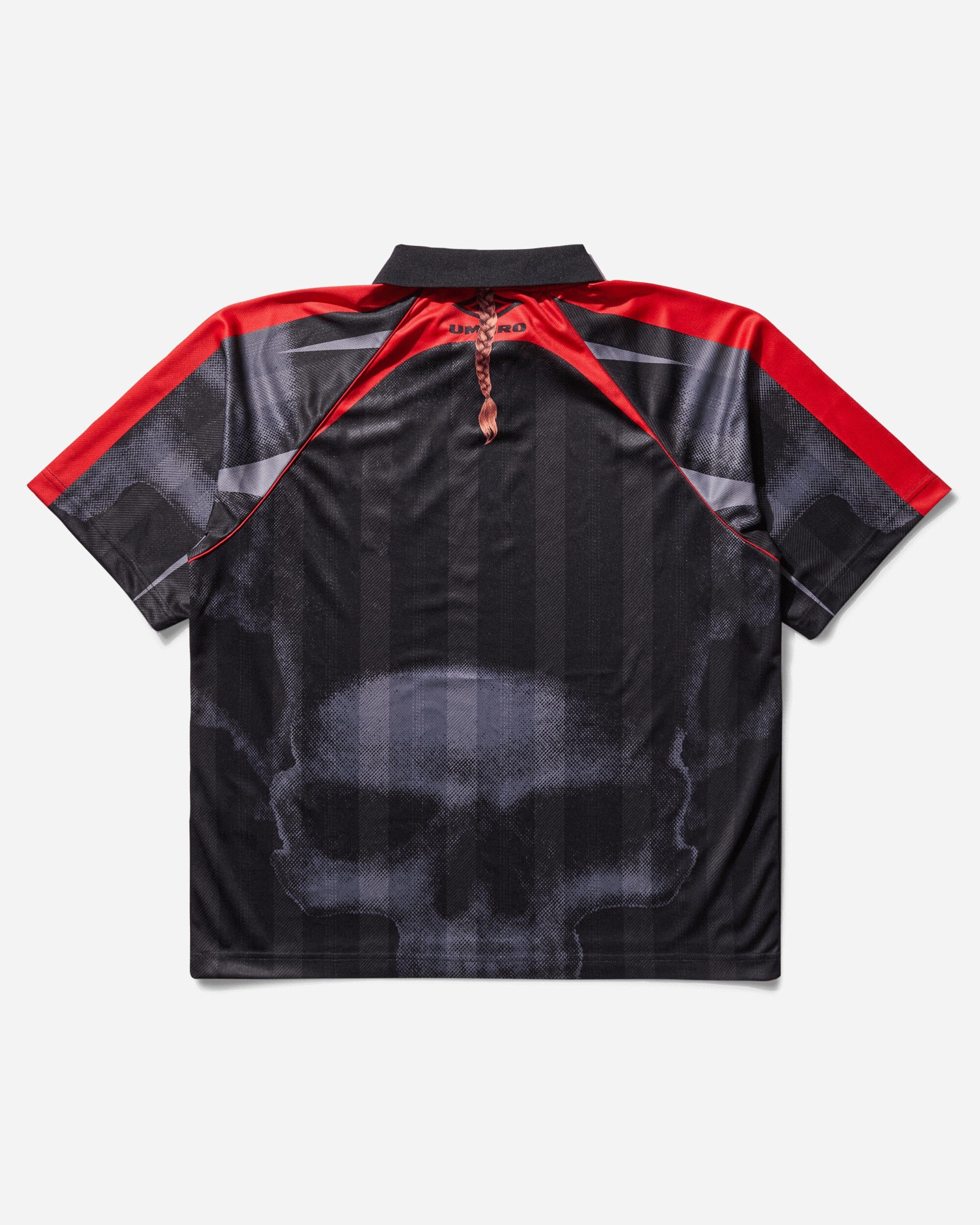 Umbro Men's 01 03 Polo Black / Red