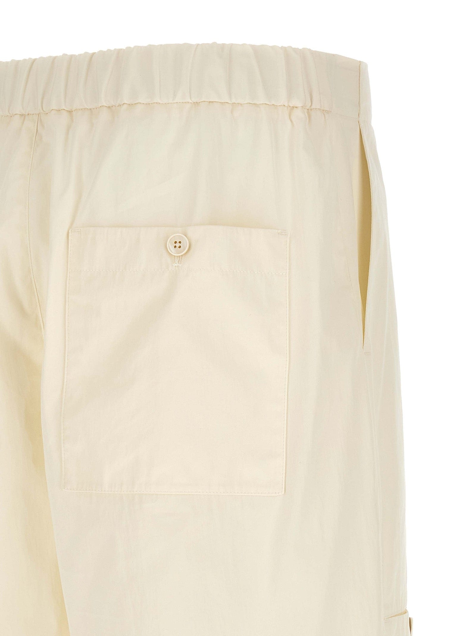 Jil Sander Cotton Cargo Men's Pants