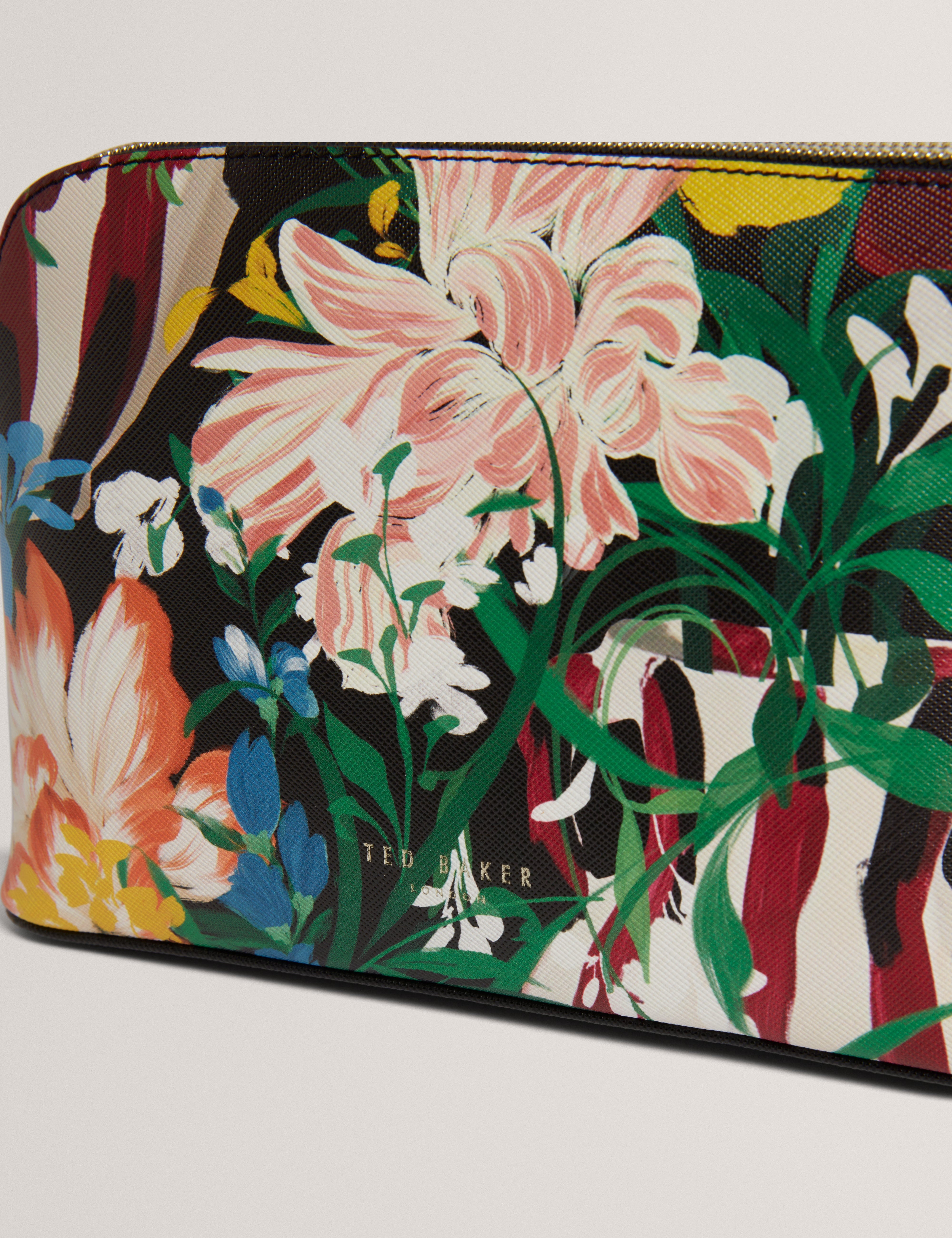 Ted Baker Boutina Bouquet Printed Small Washbag Multicol