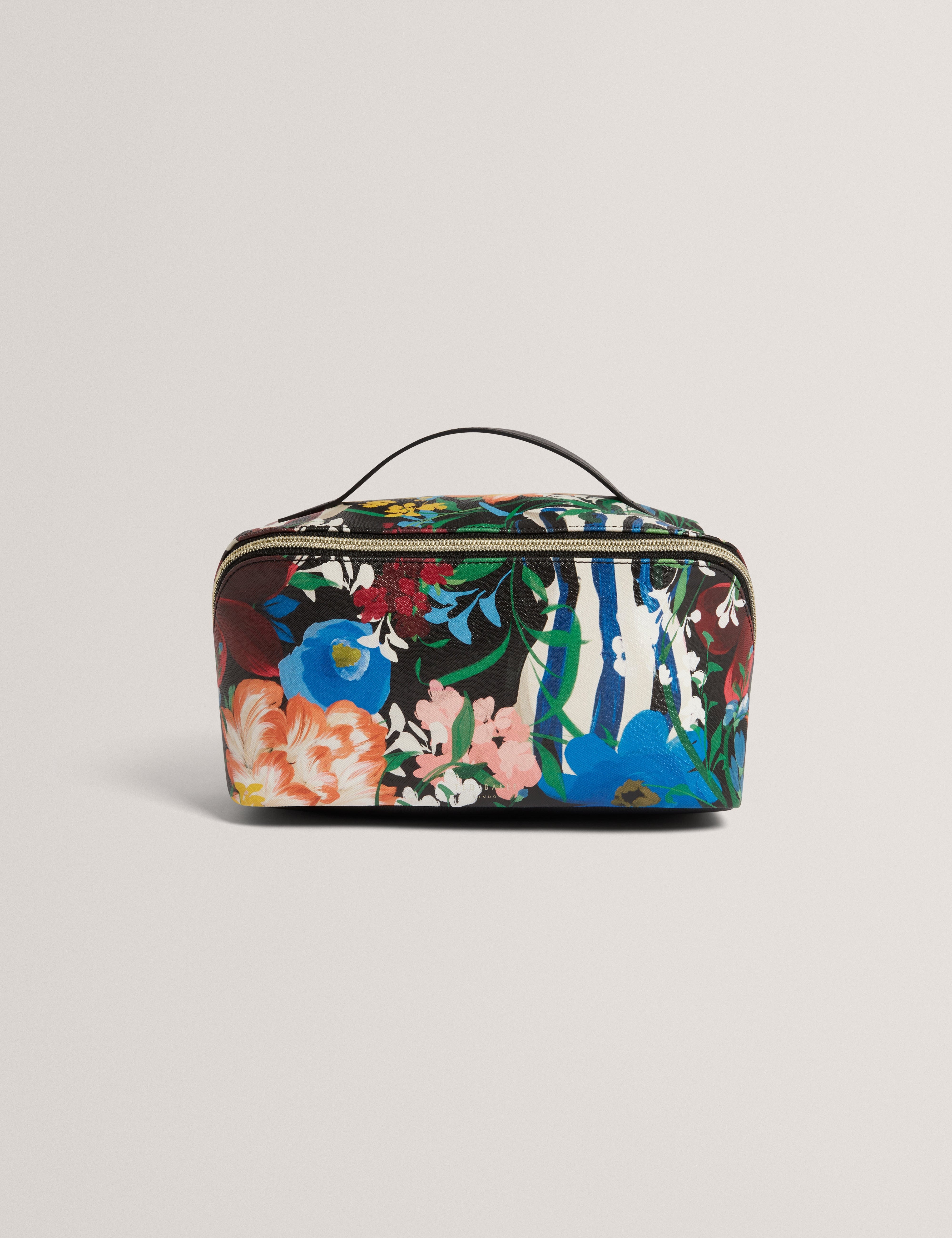 Ted Baker Bousina Bouquet Printed Zipped Washbag Multicol