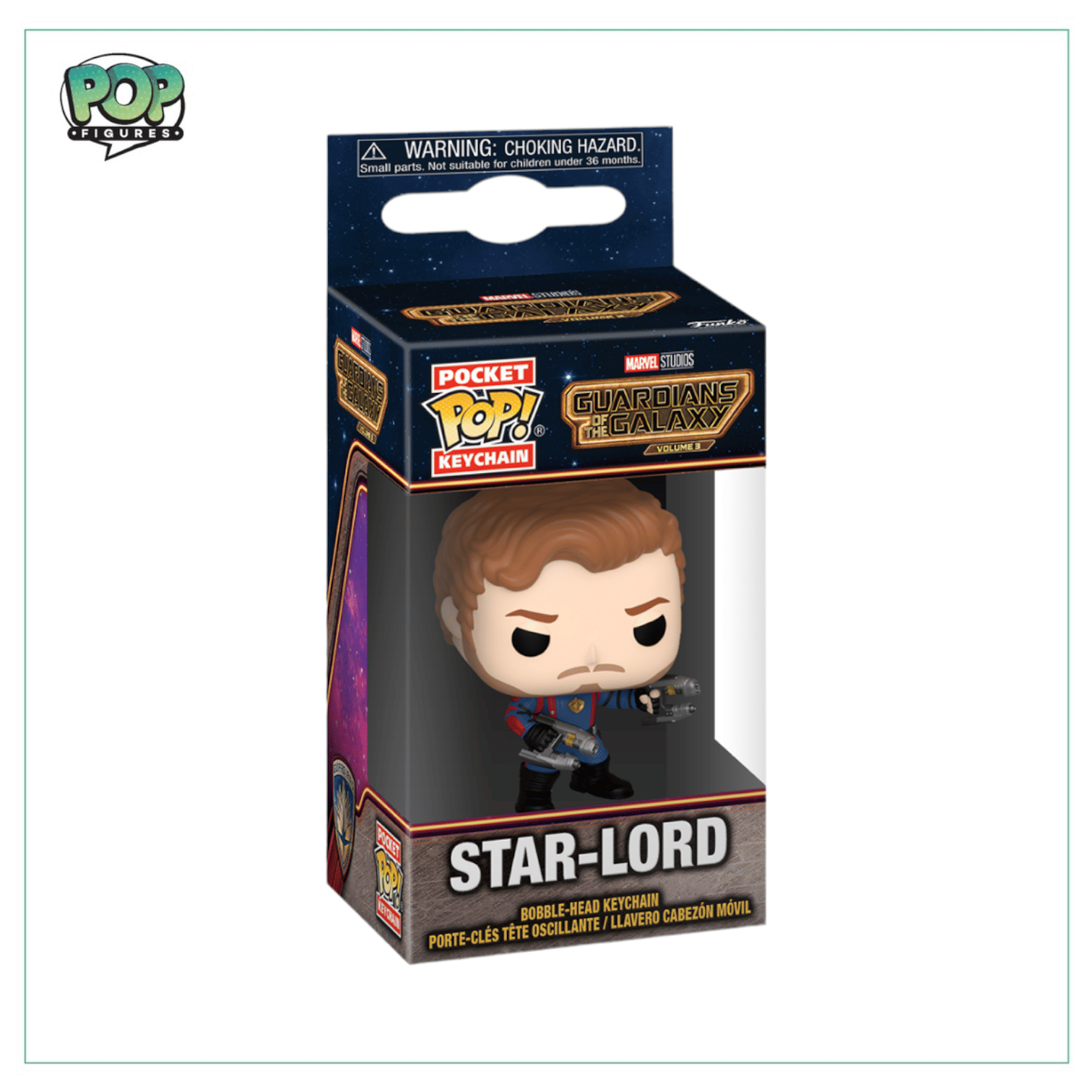 Funko Star - Lord Funko Pocket Pop! Keychain Guardians of the Galaxy Vol. 3