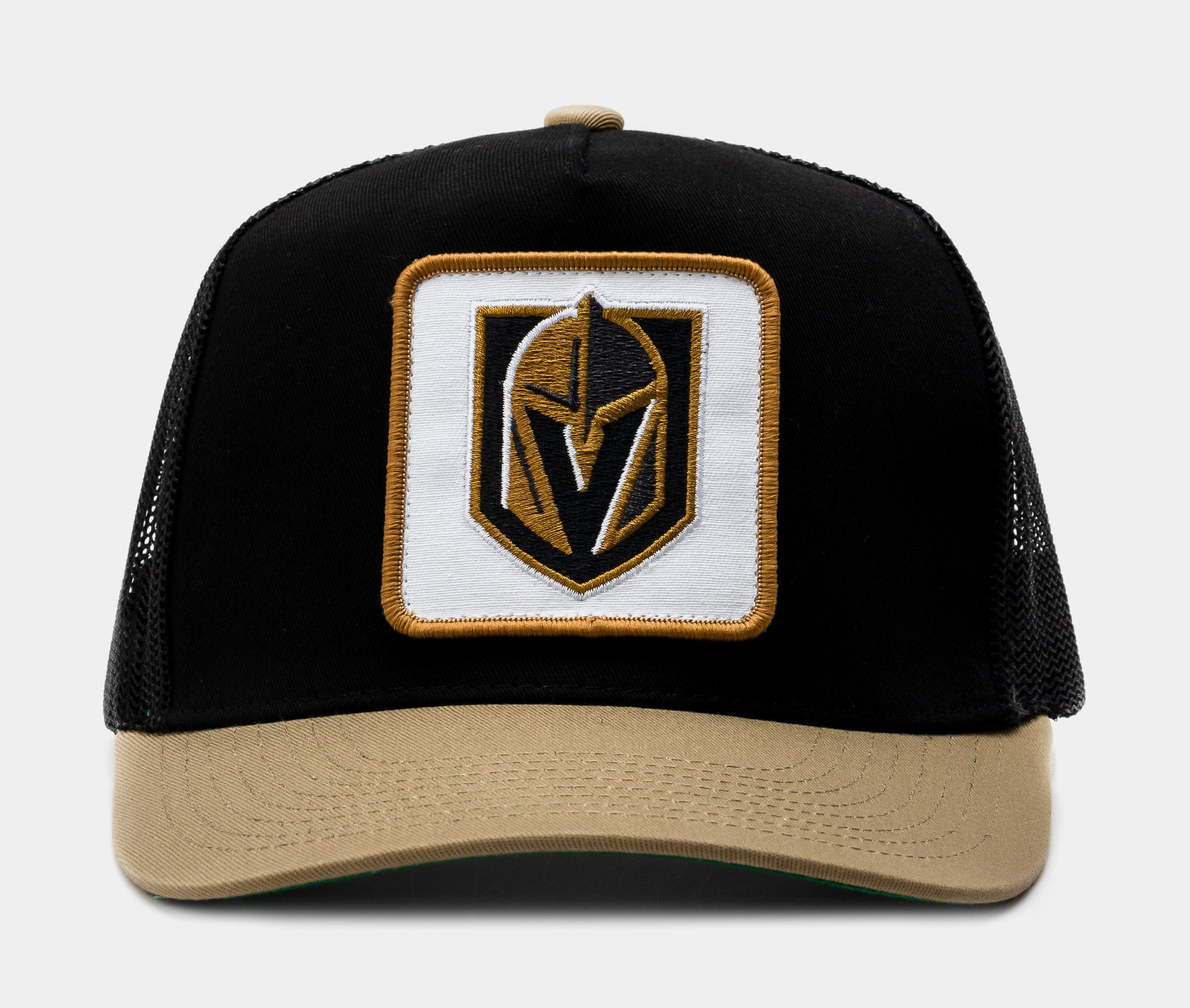 Mitchell & NESS Truck It Las Vegas Golden Knights Trucker Mens Hat (Black/Gold)