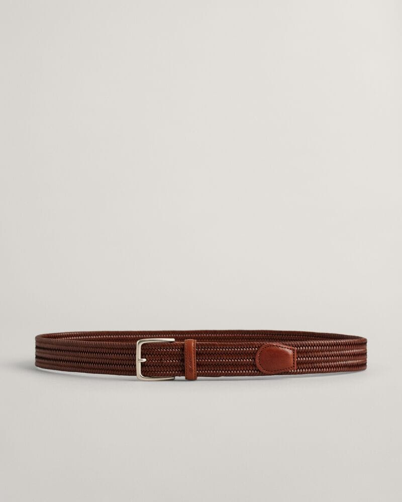 Gant Braided Elastic Leather Belt