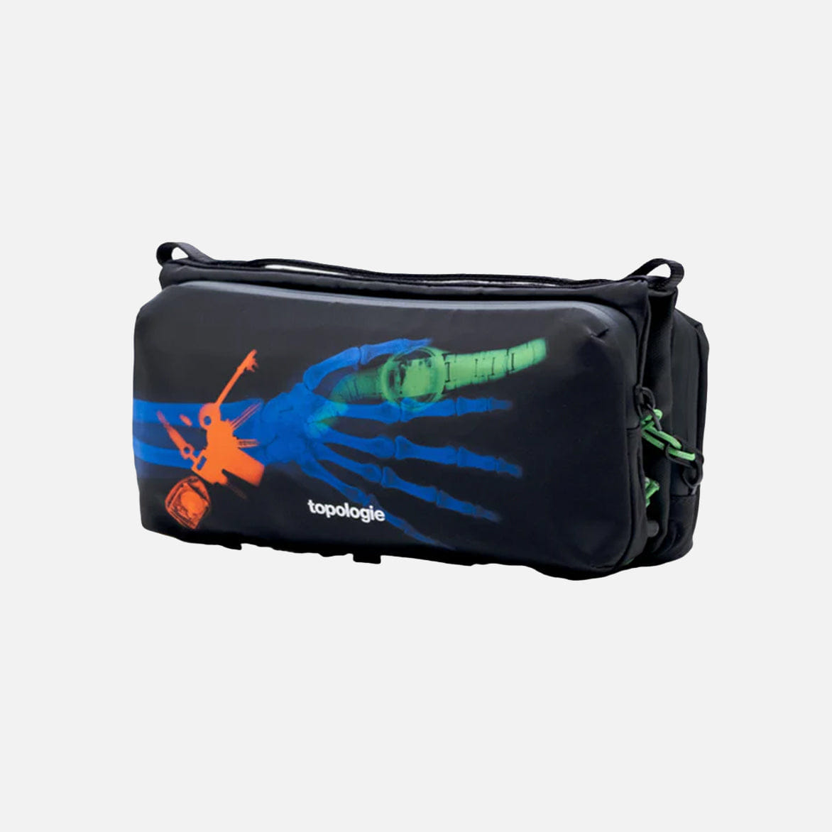 Pleasures TOPOLOGIE x PLEASURES SACOCHE MEDIUM - BLACK