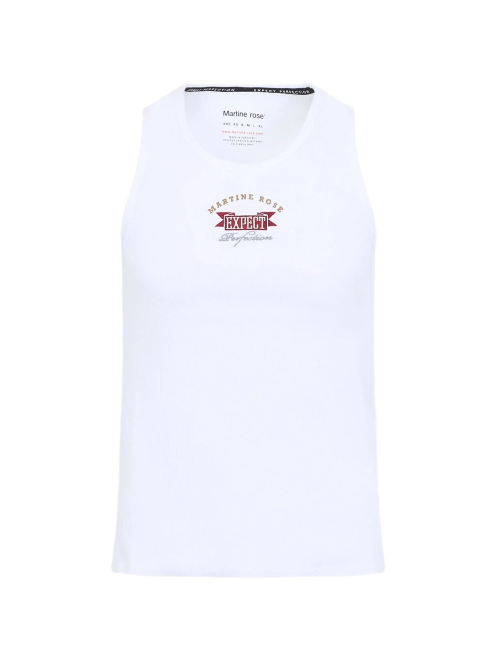 Martine Rose logo - print vest