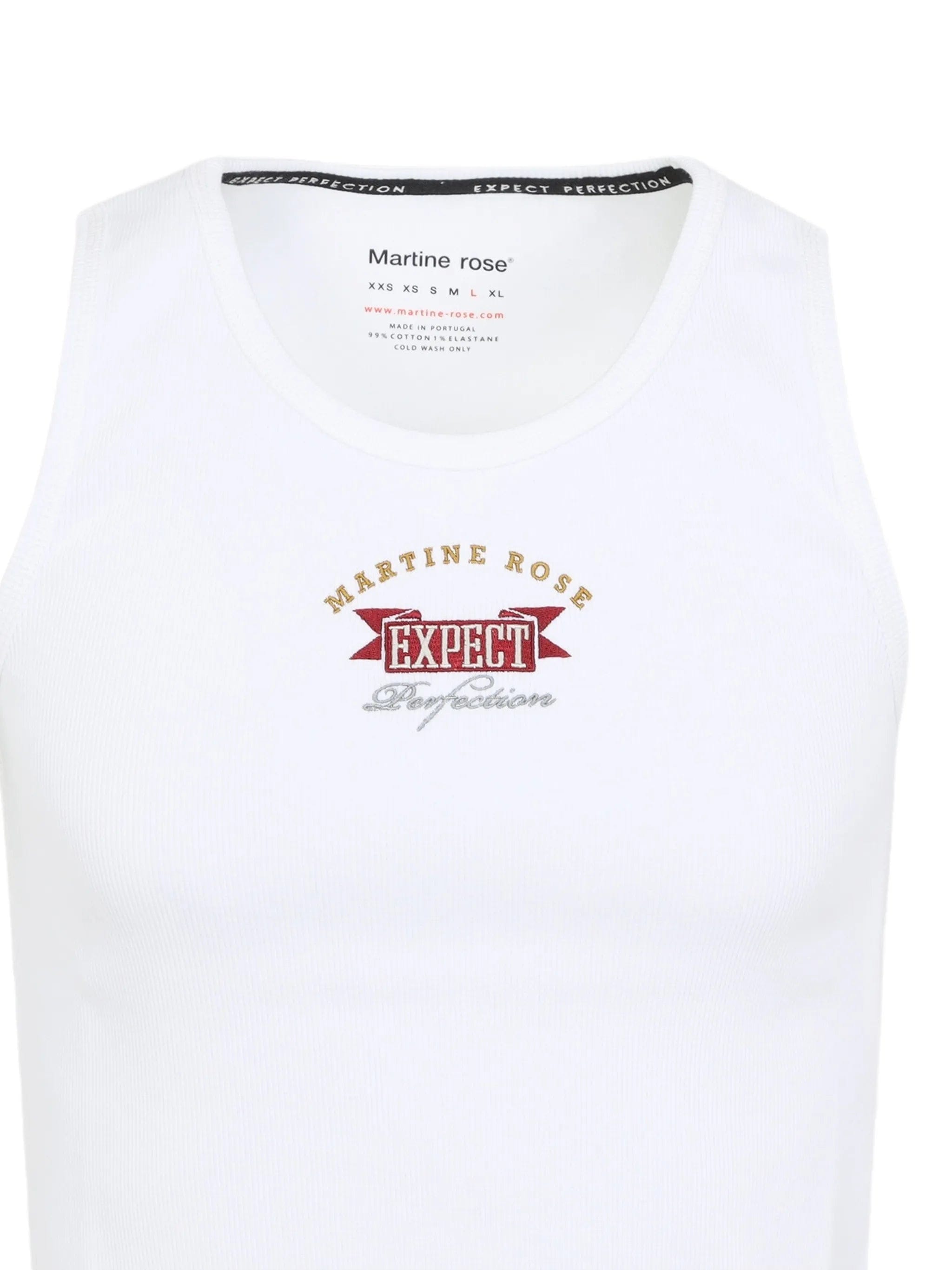 Martine Rose logo - print vest