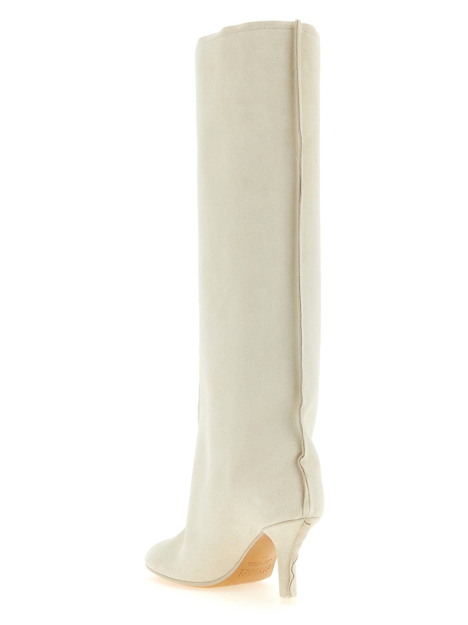 Mm6 Maison Margiela Anatomic Boot — cream