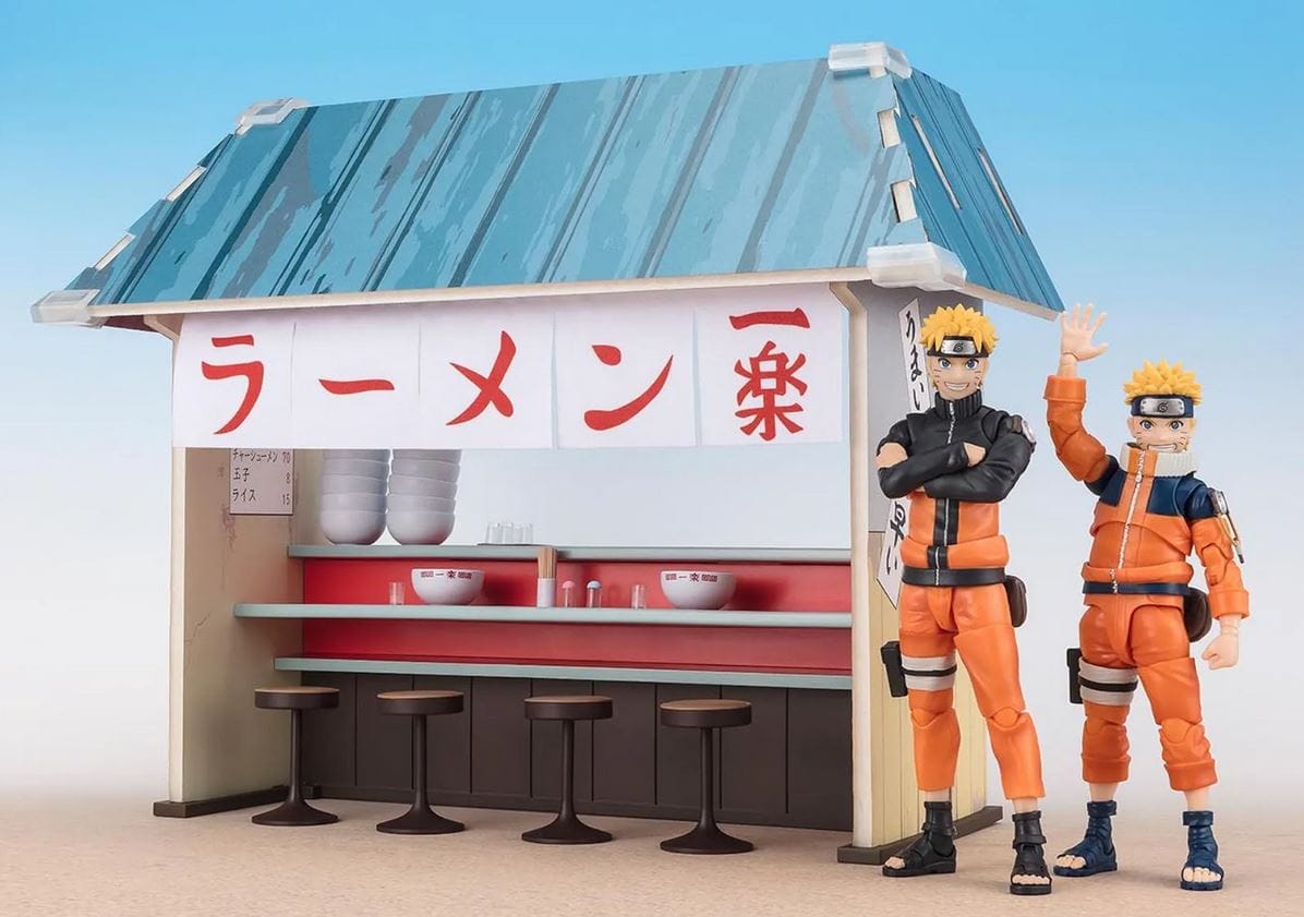 Bandai S.H. Figuarts Ichiraku Ramen Set Naruto