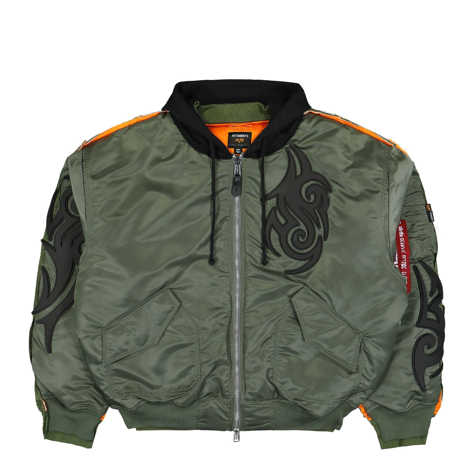 Vetements Tribal Reworked Bomber Jacket
