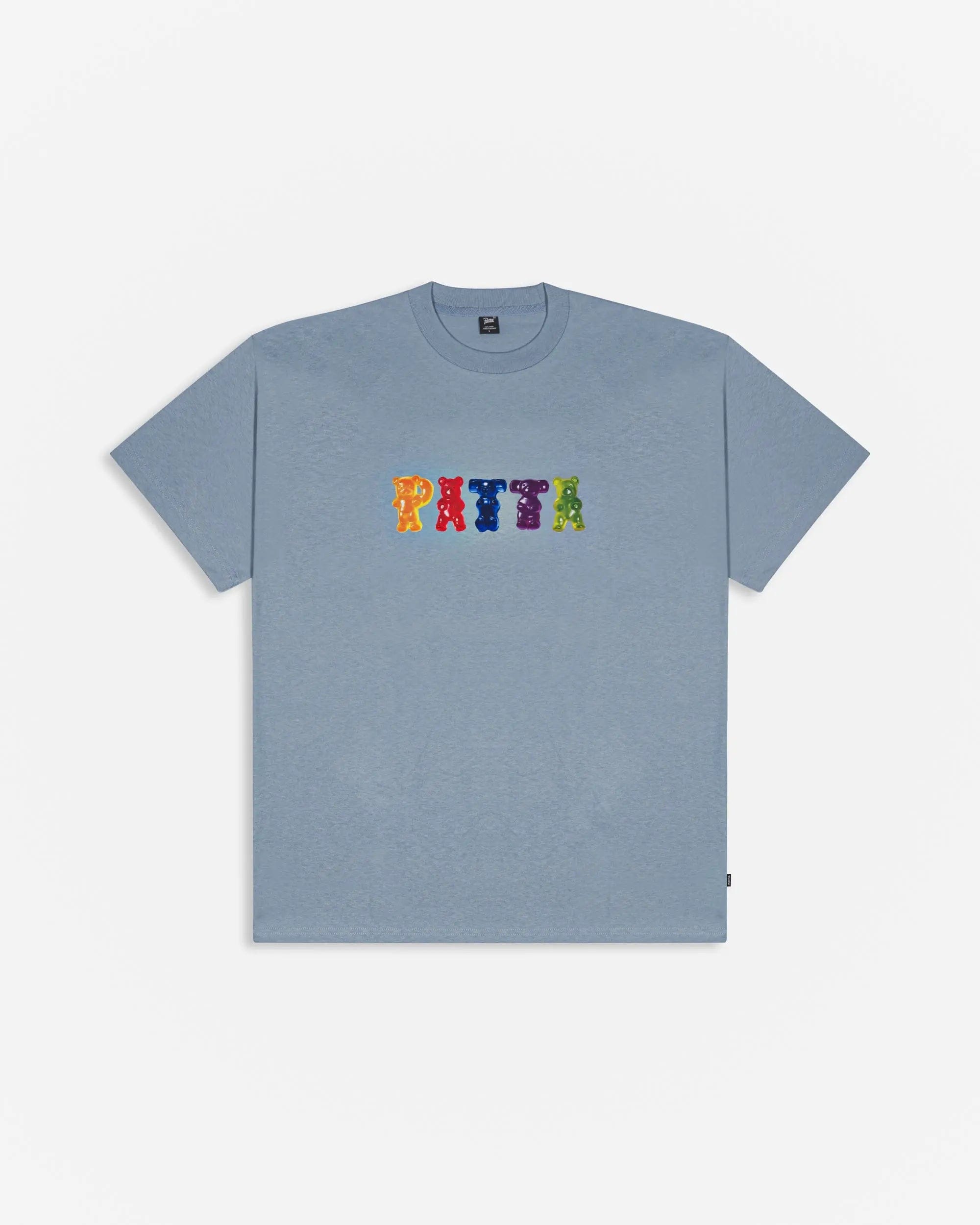 Patta Gummi T - Shirt (Dusty Blue)
