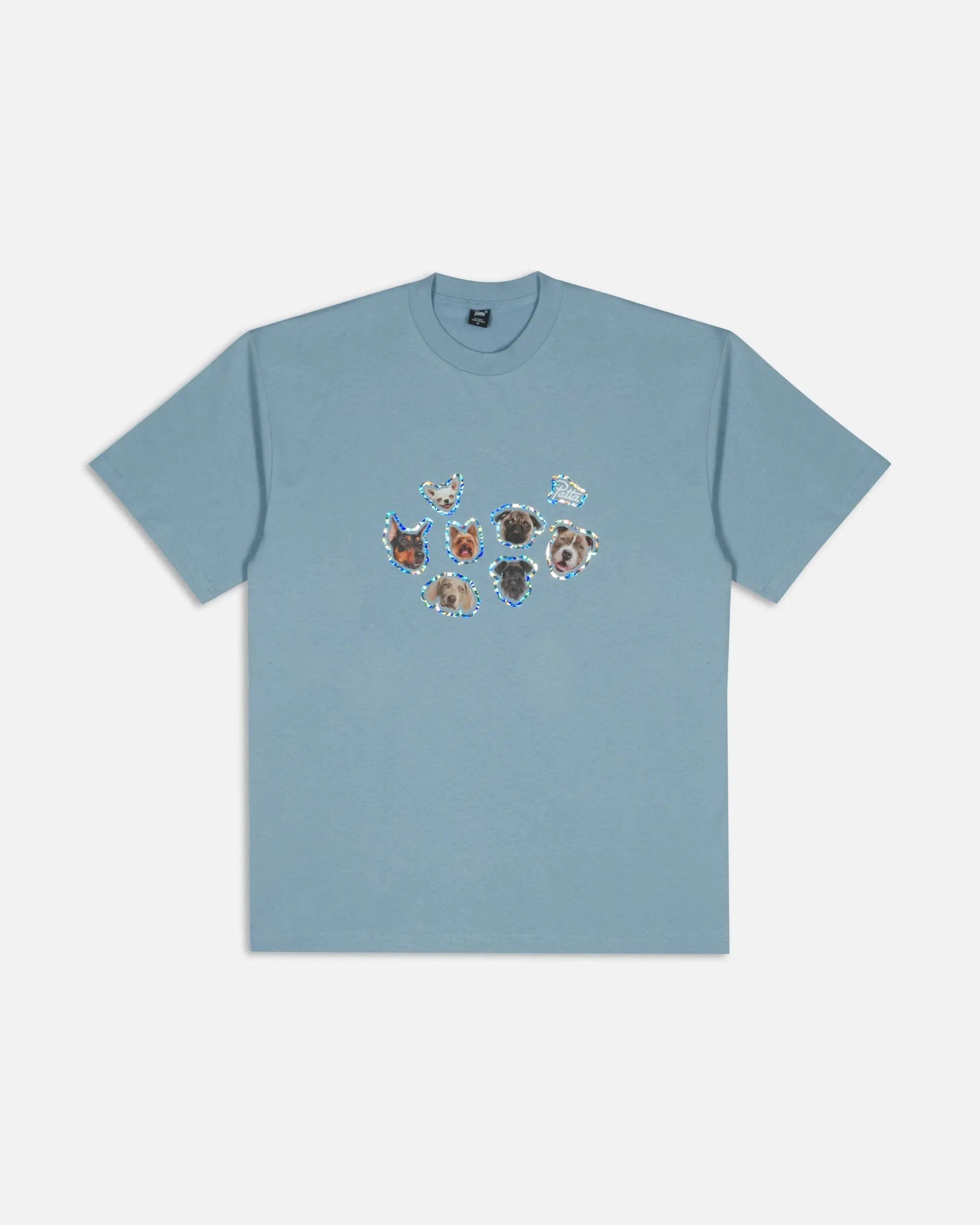 Patta Dogs T - Shirt (Dusty Blue)