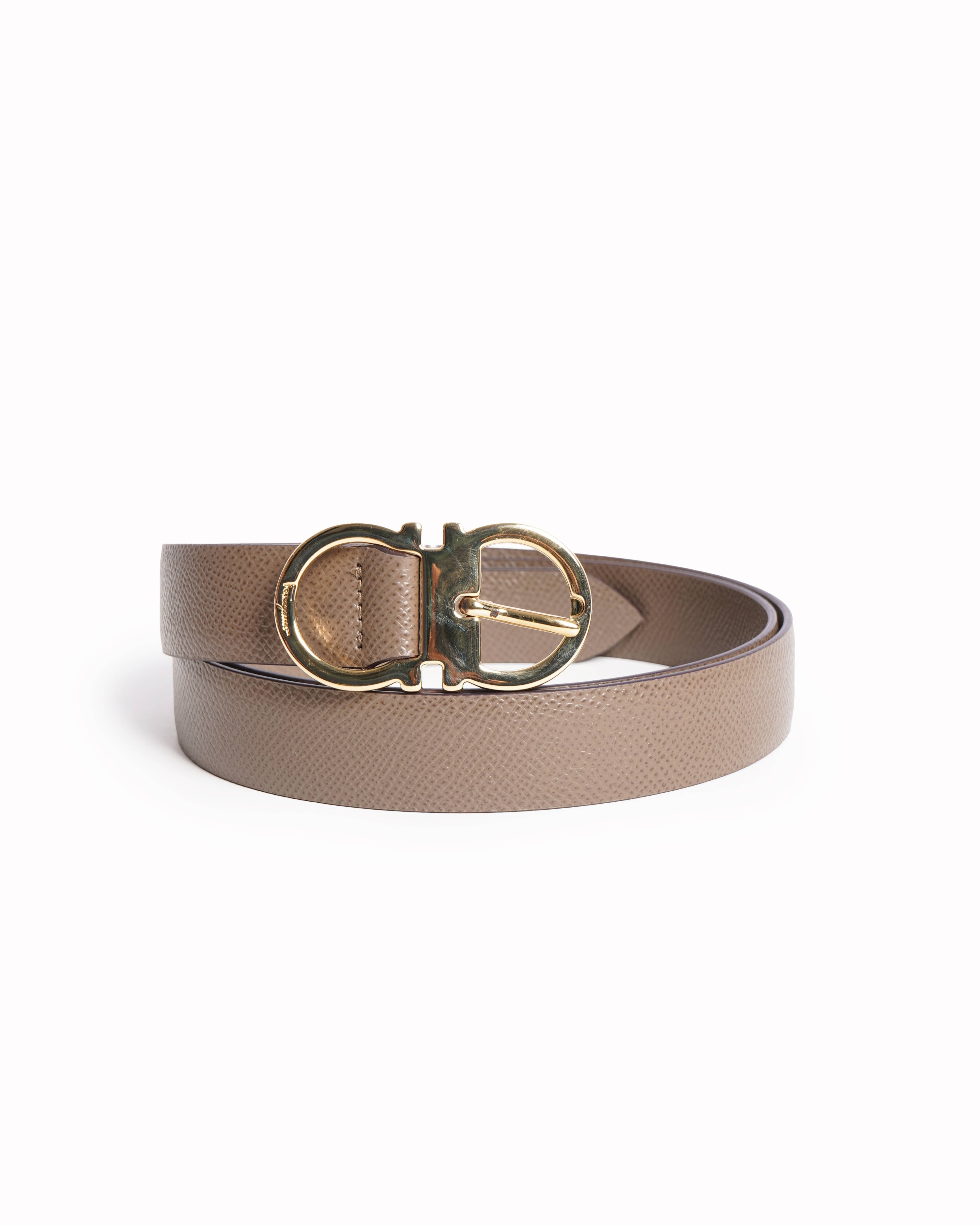 Salvatore Ferragamo New Salvatore Ferragamo Gancini buckle belt