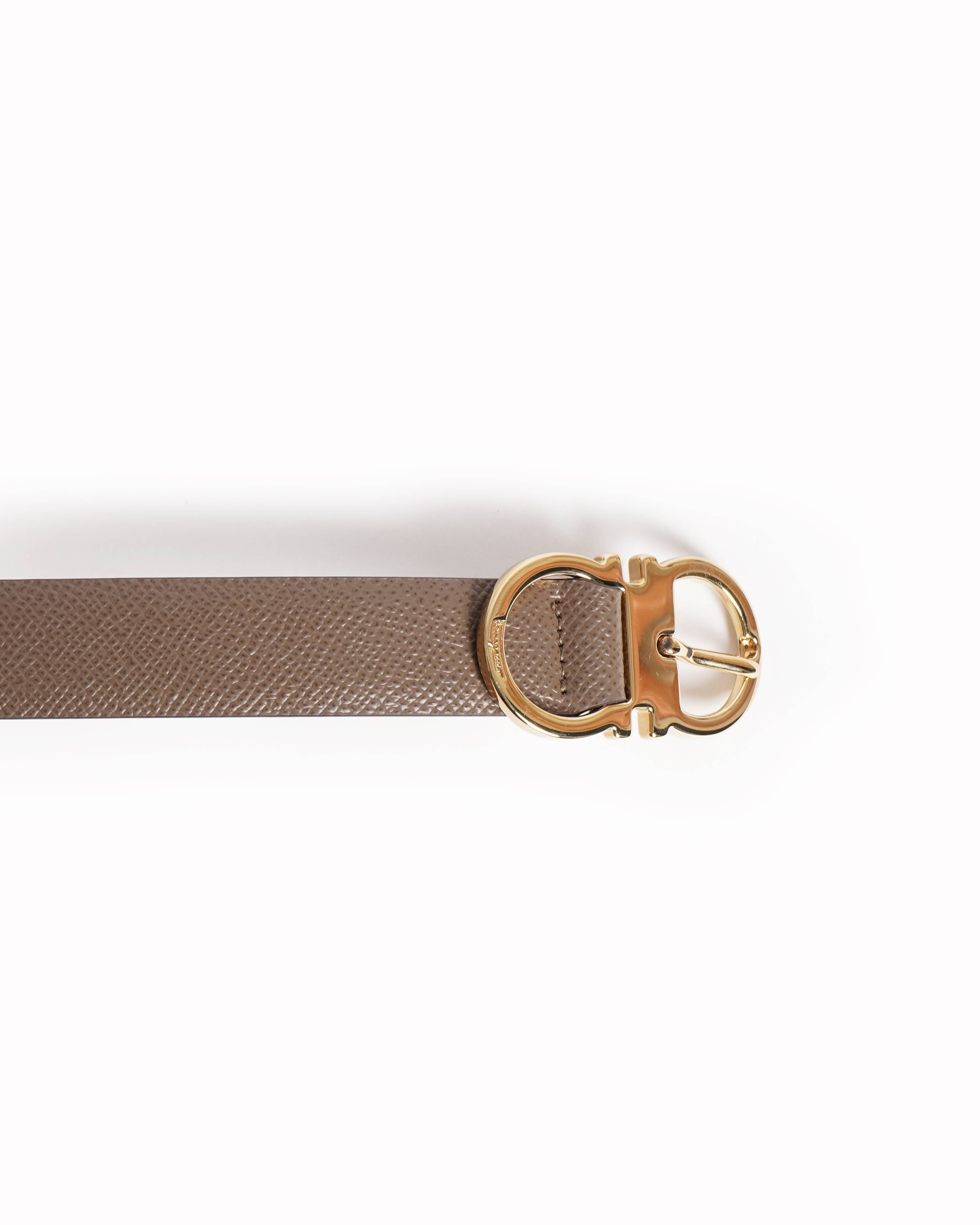 Salvatore Ferragamo New Salvatore Ferragamo Gancini buckle belt