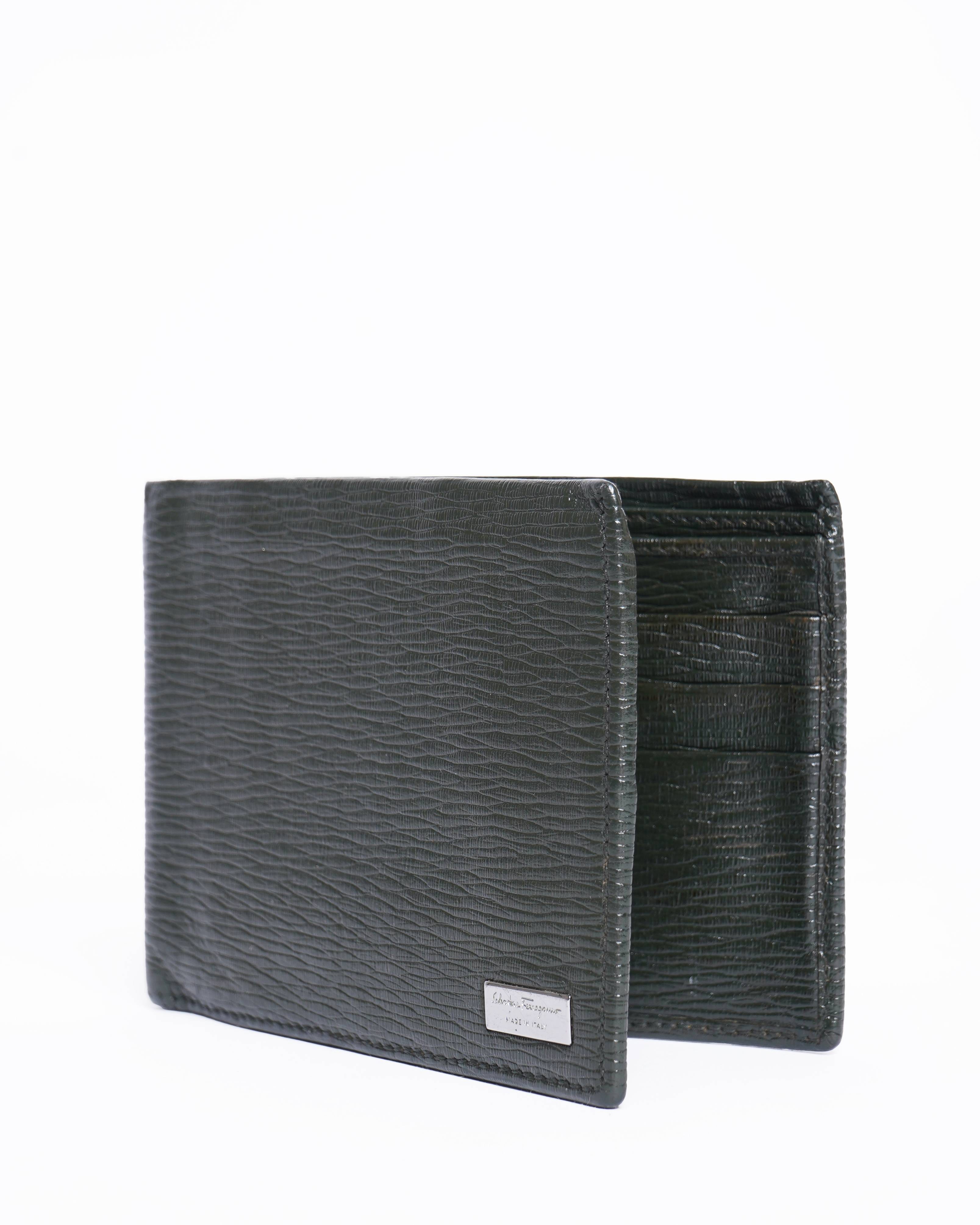 Salvatore Ferragamo Men's Textured Wallet