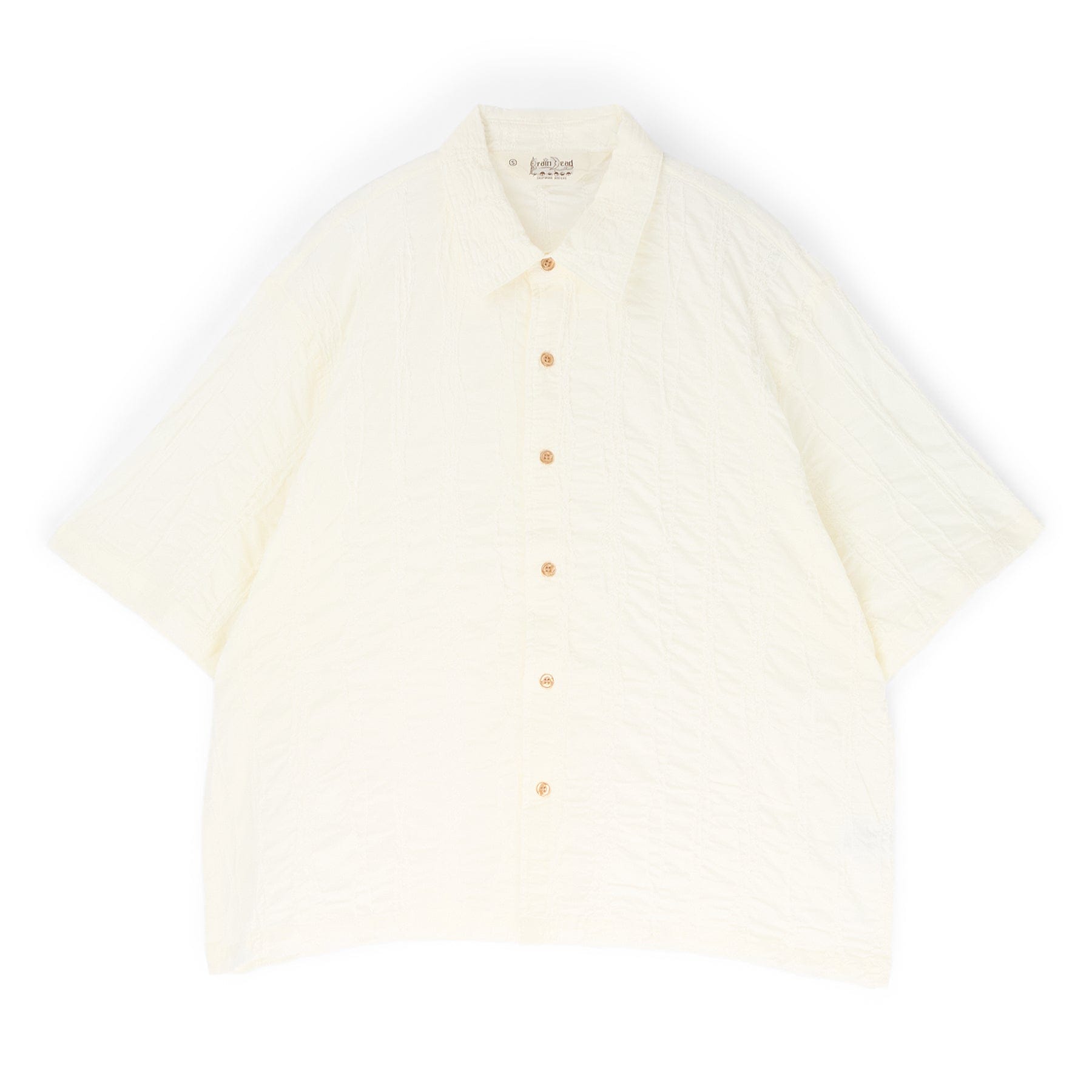 Brain Dead Twisted Piping Shirt (Natural)