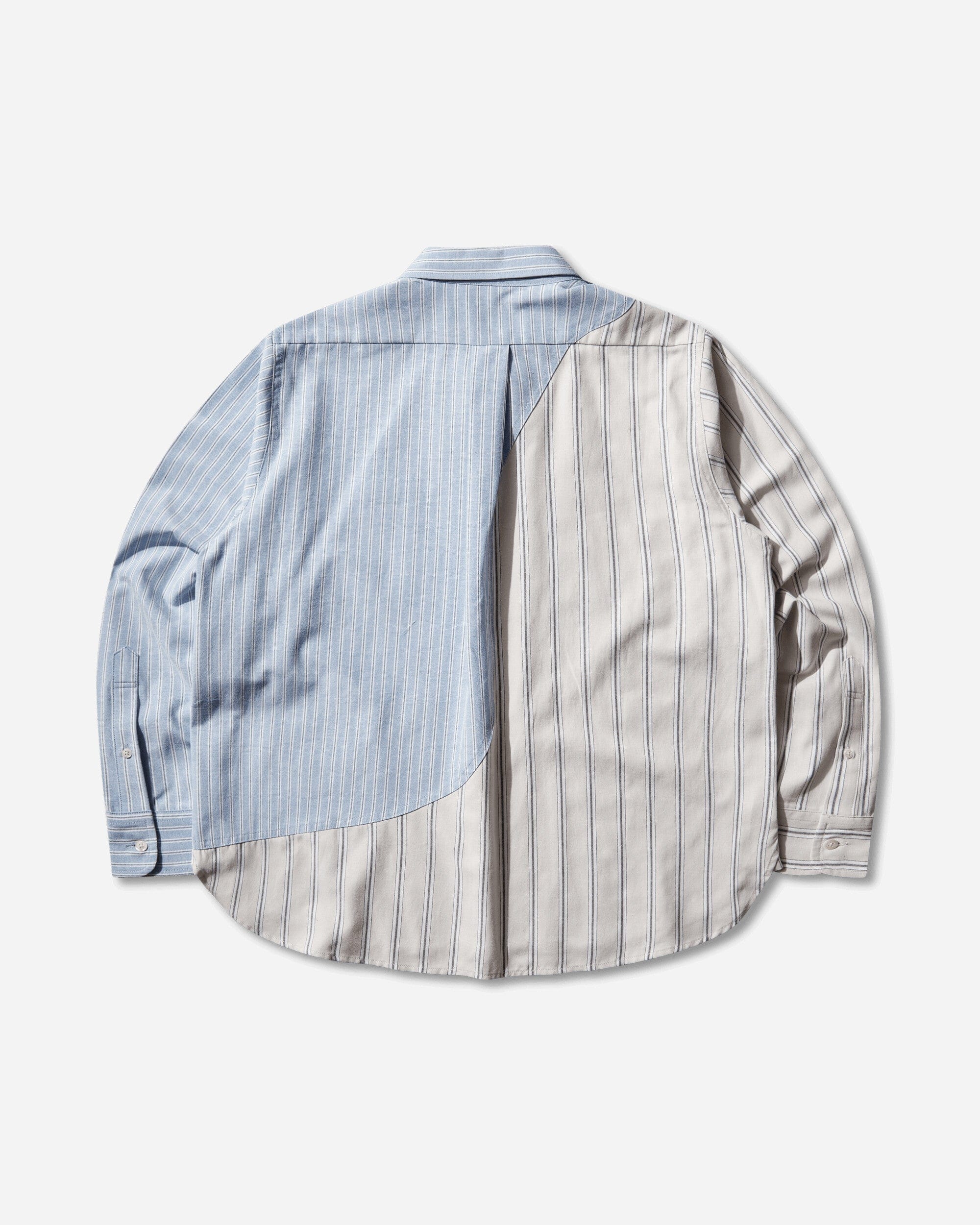 Brain Dead Brooks Brothers California Panel Oxford Button Up Shirt Light Blue
