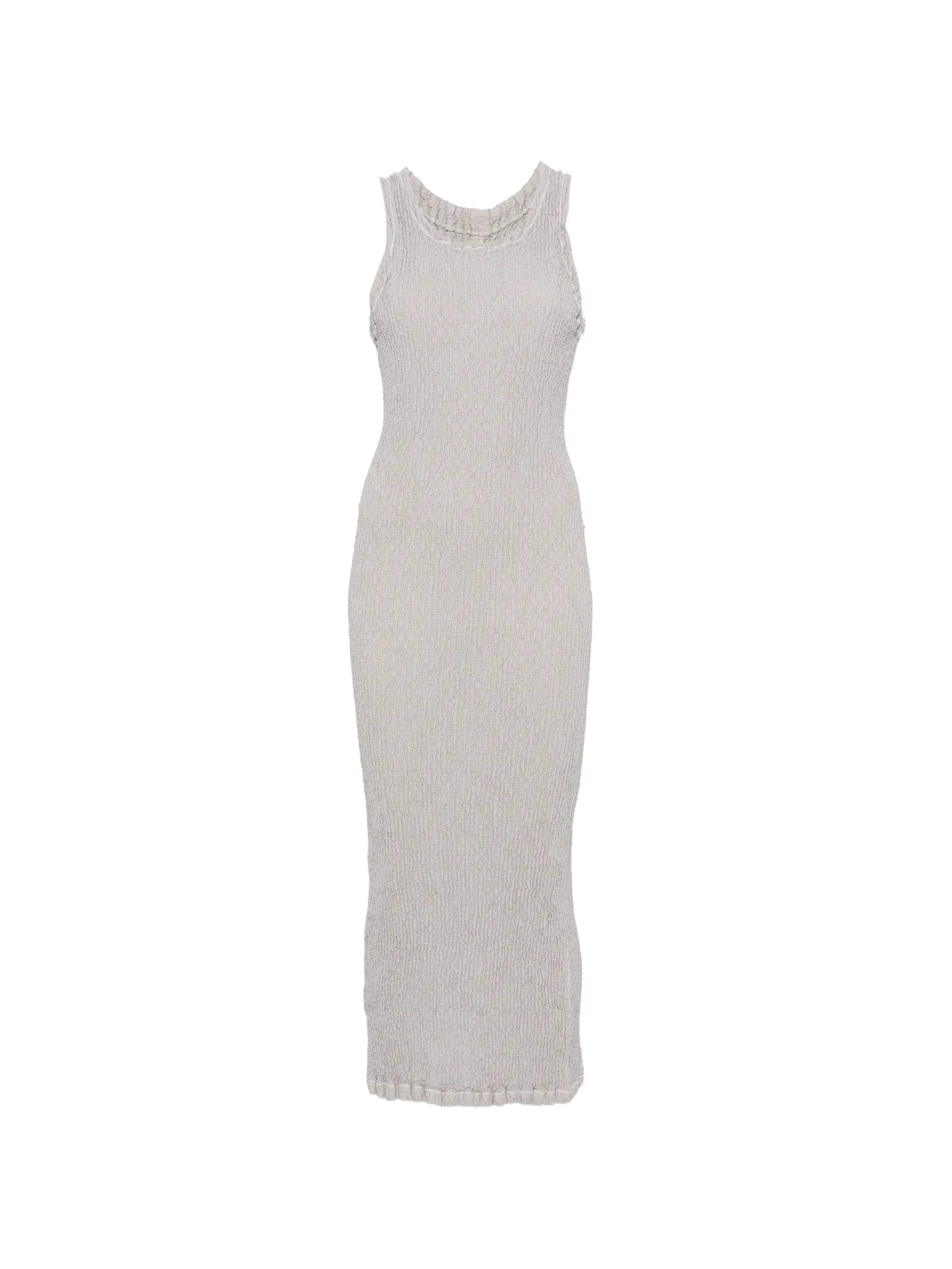Issey Miyake textured midi dress