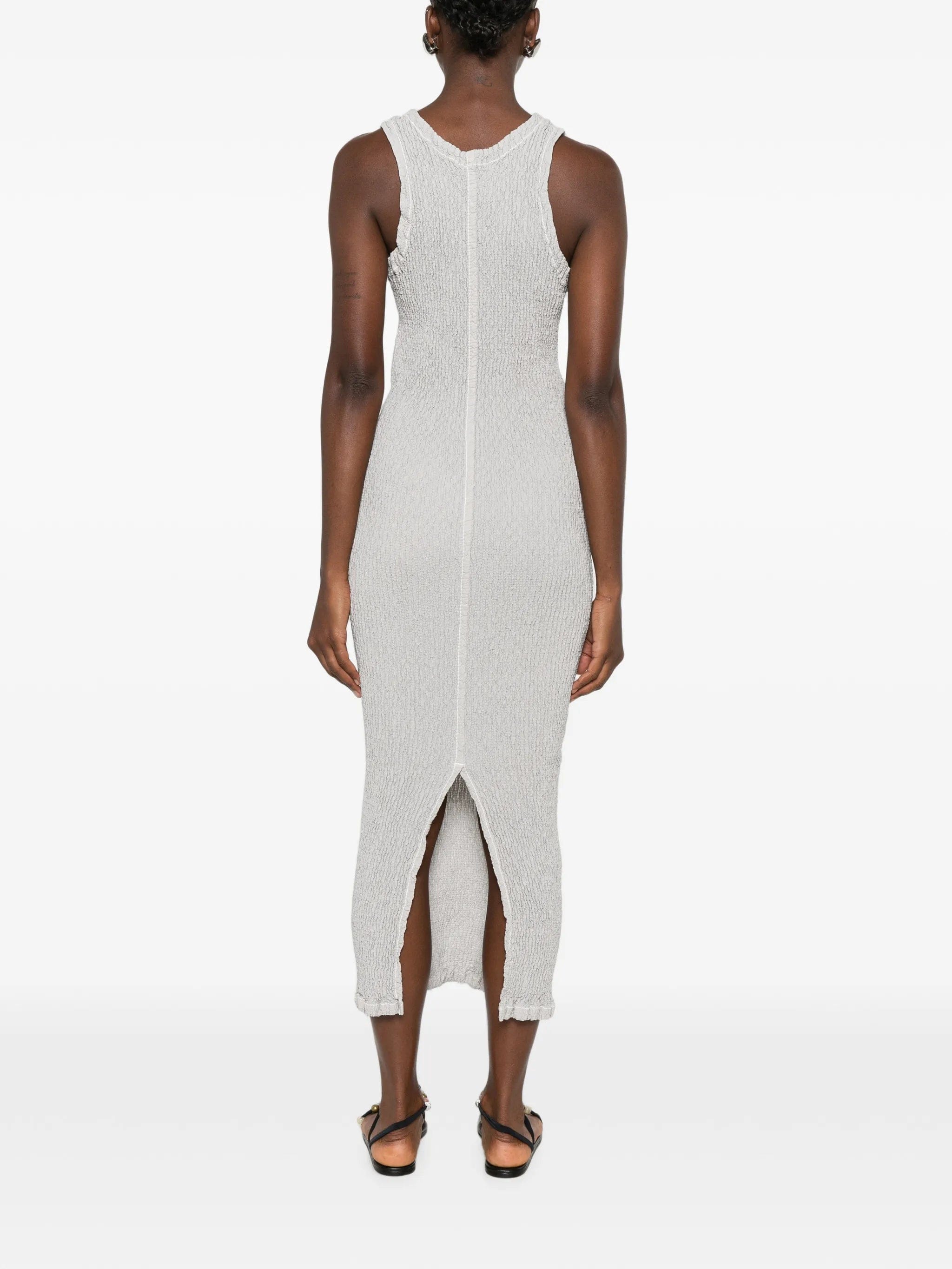 Issey Miyake textured midi dress