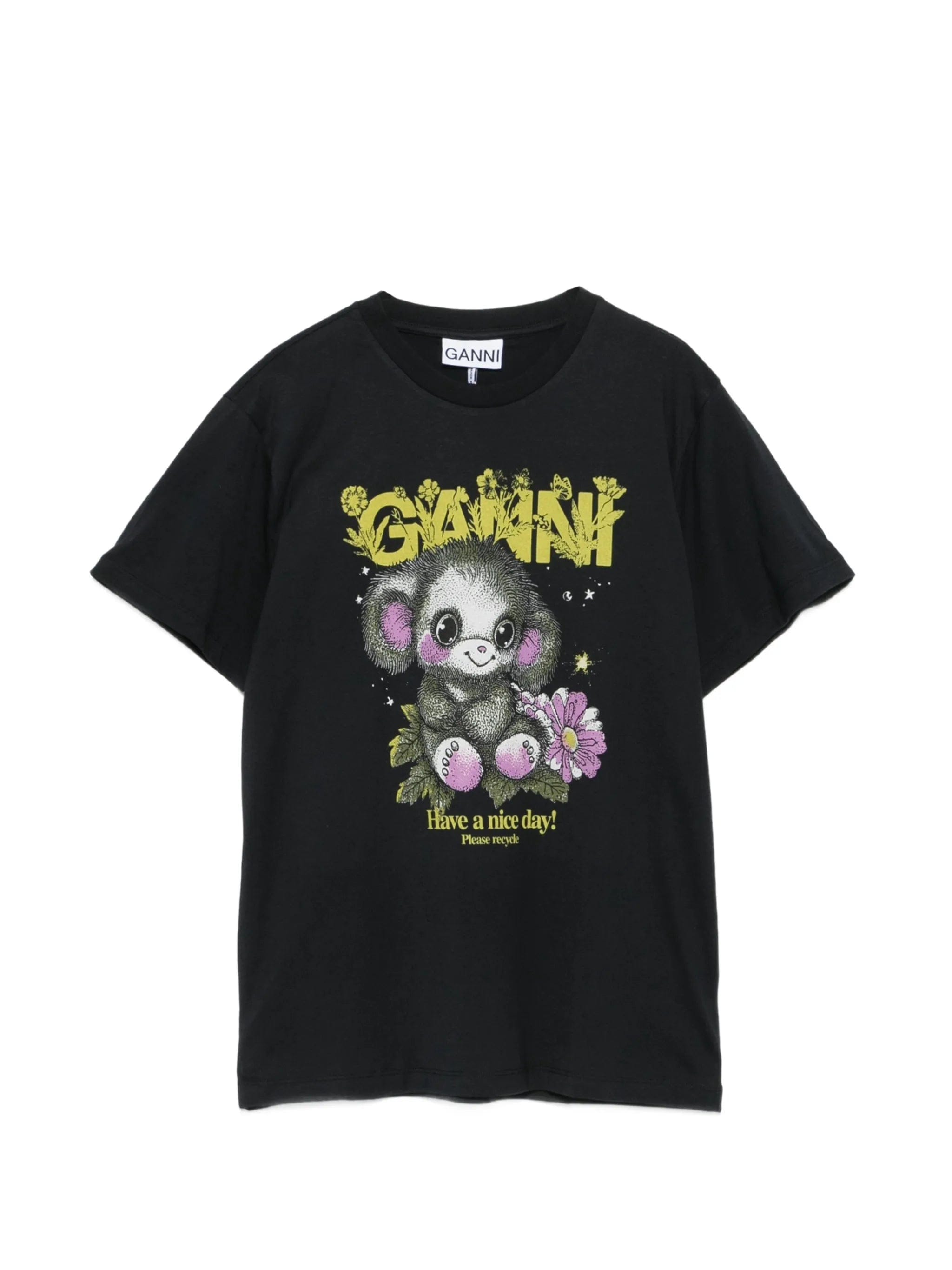 GANNI graphic T - shirt
