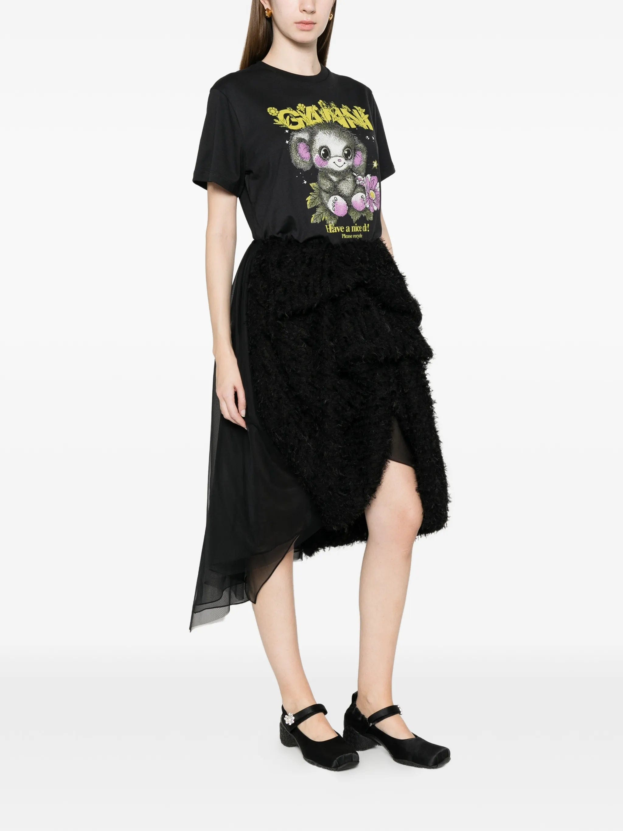 GANNI graphic T - shirt