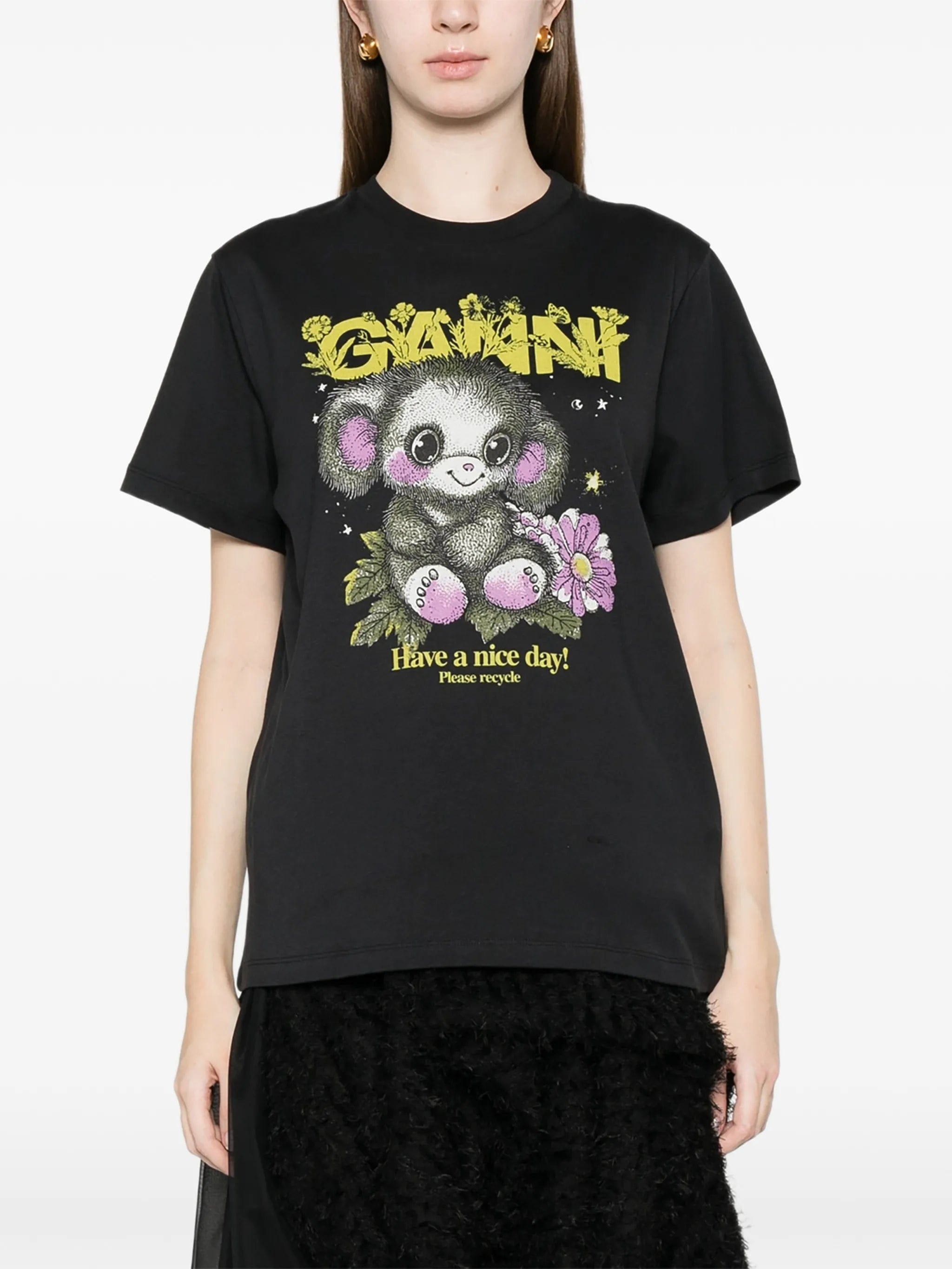 GANNI graphic T - shirt
