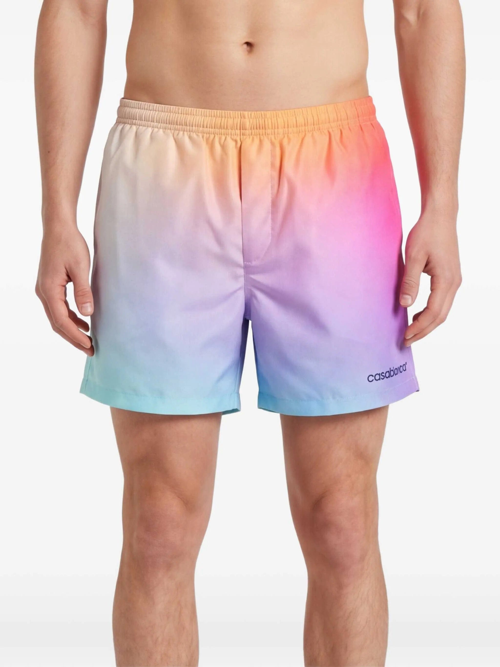 Casablanca gradient printed swim shorts