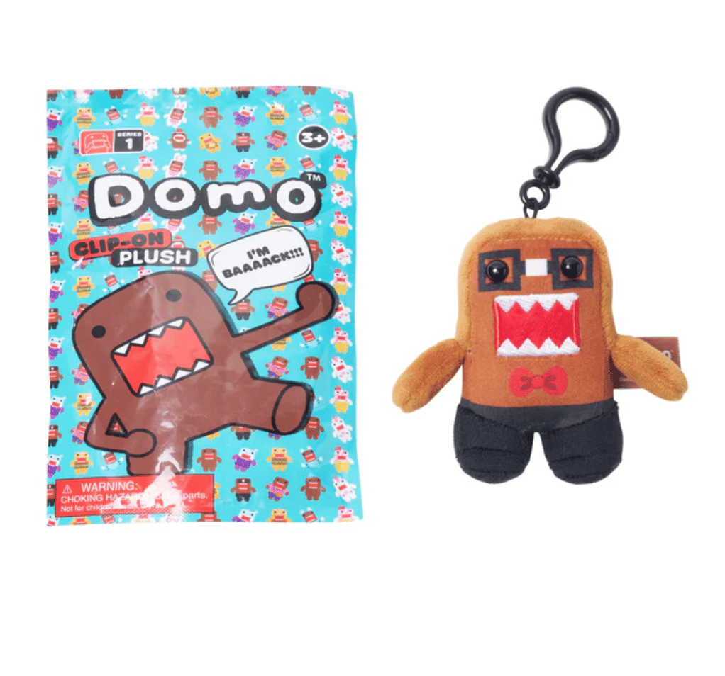 License 2 Play Domo 4 Inch Plush Collectible Clip Blind Bag