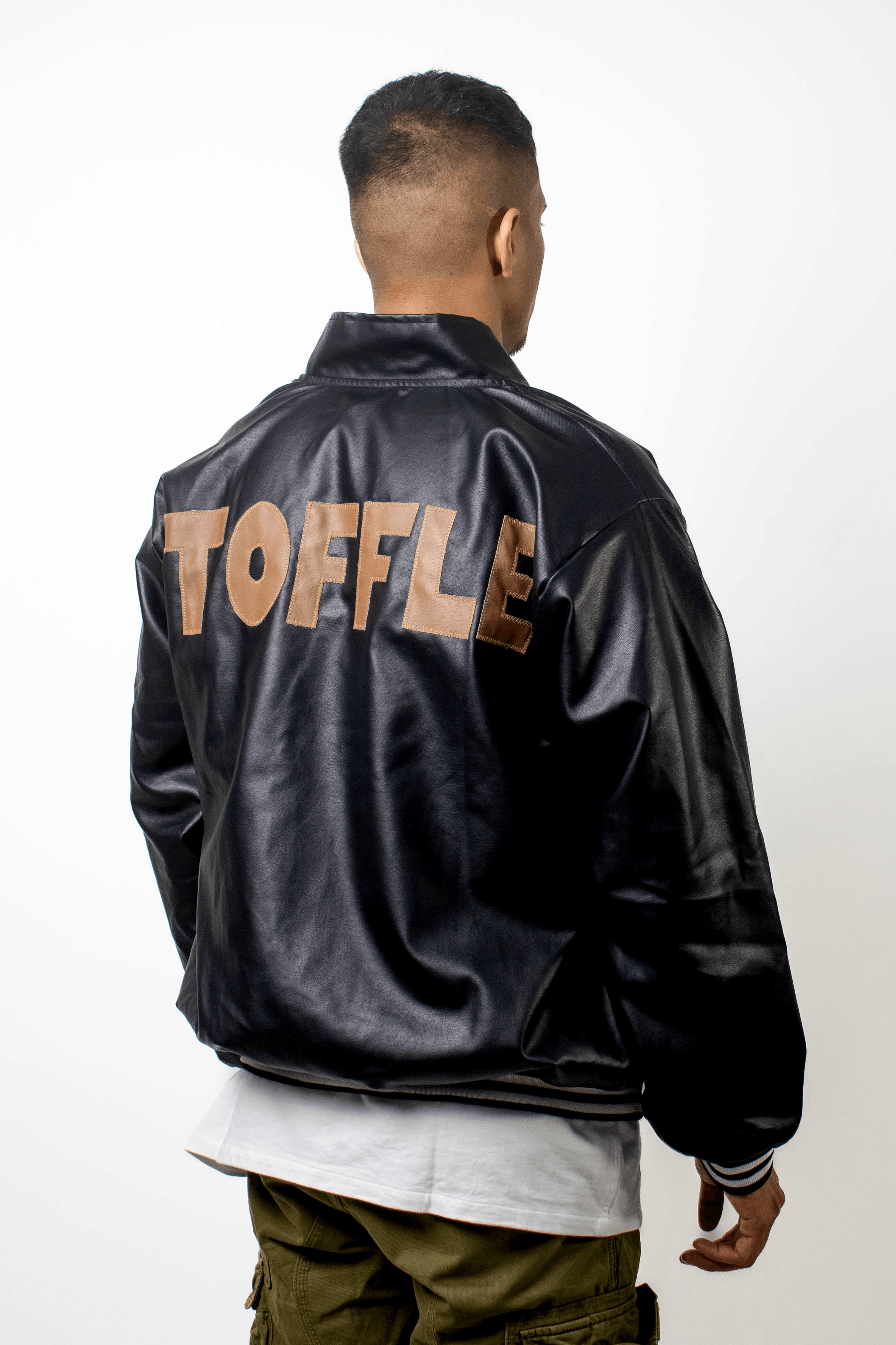 NEW Black Leather Jacket