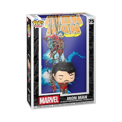 Funko Pop! Funko Iron Man #232 (1988) Funko Pop! Comic Cover Figure with Case #75 sold by Geek PH