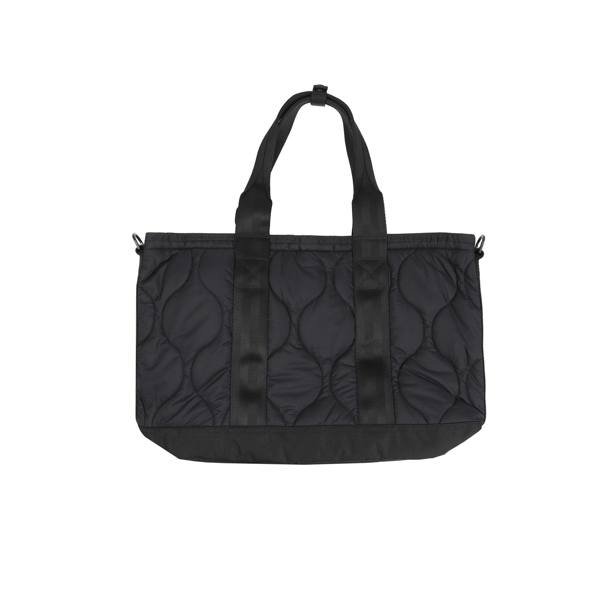 CDG HOMME Nylon Rip Quilting Bag - Black