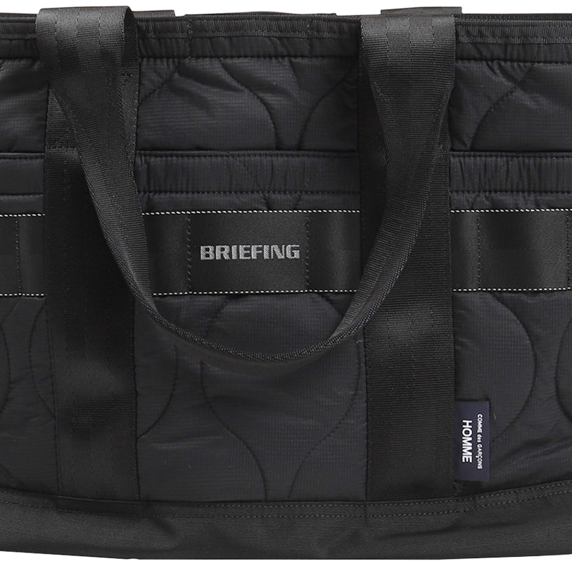 CDG HOMME Nylon Rip Quilting Bag - Black