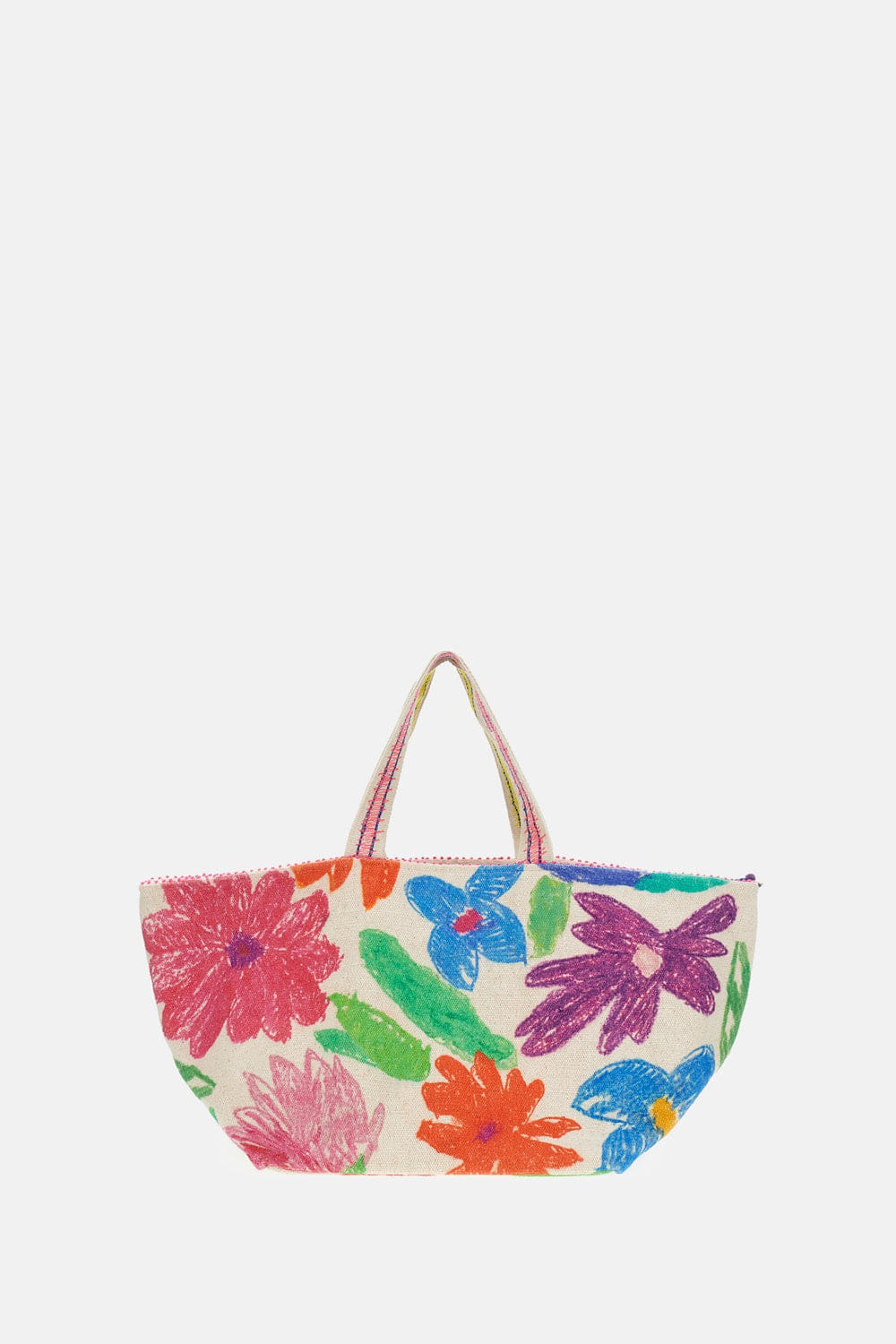 Péro BORSA GRANDE IN TELA DI COTONE