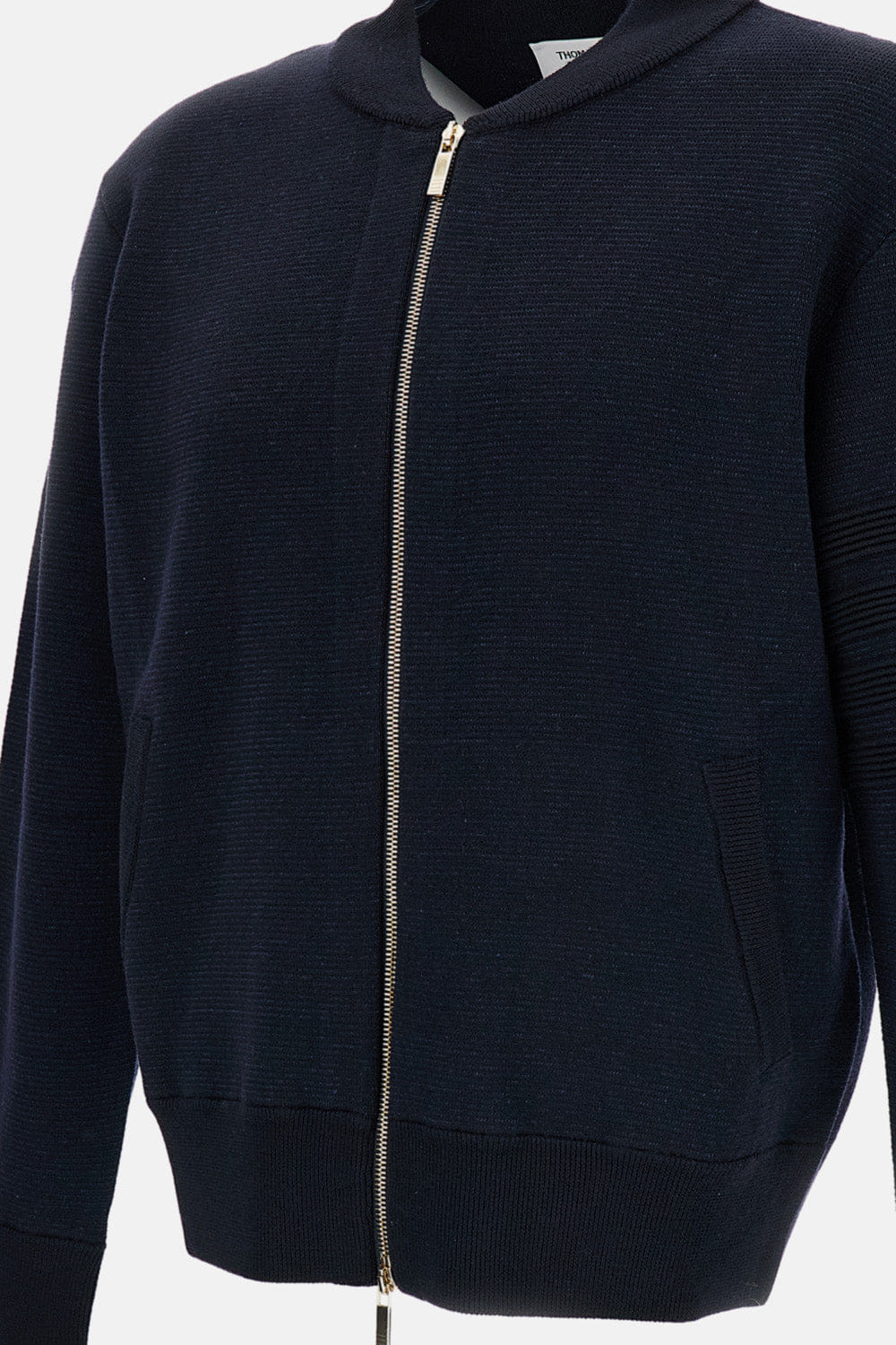 Thom Browne GIACCA IN MAGLIA OTTOMAN STITCH 4 - BAR