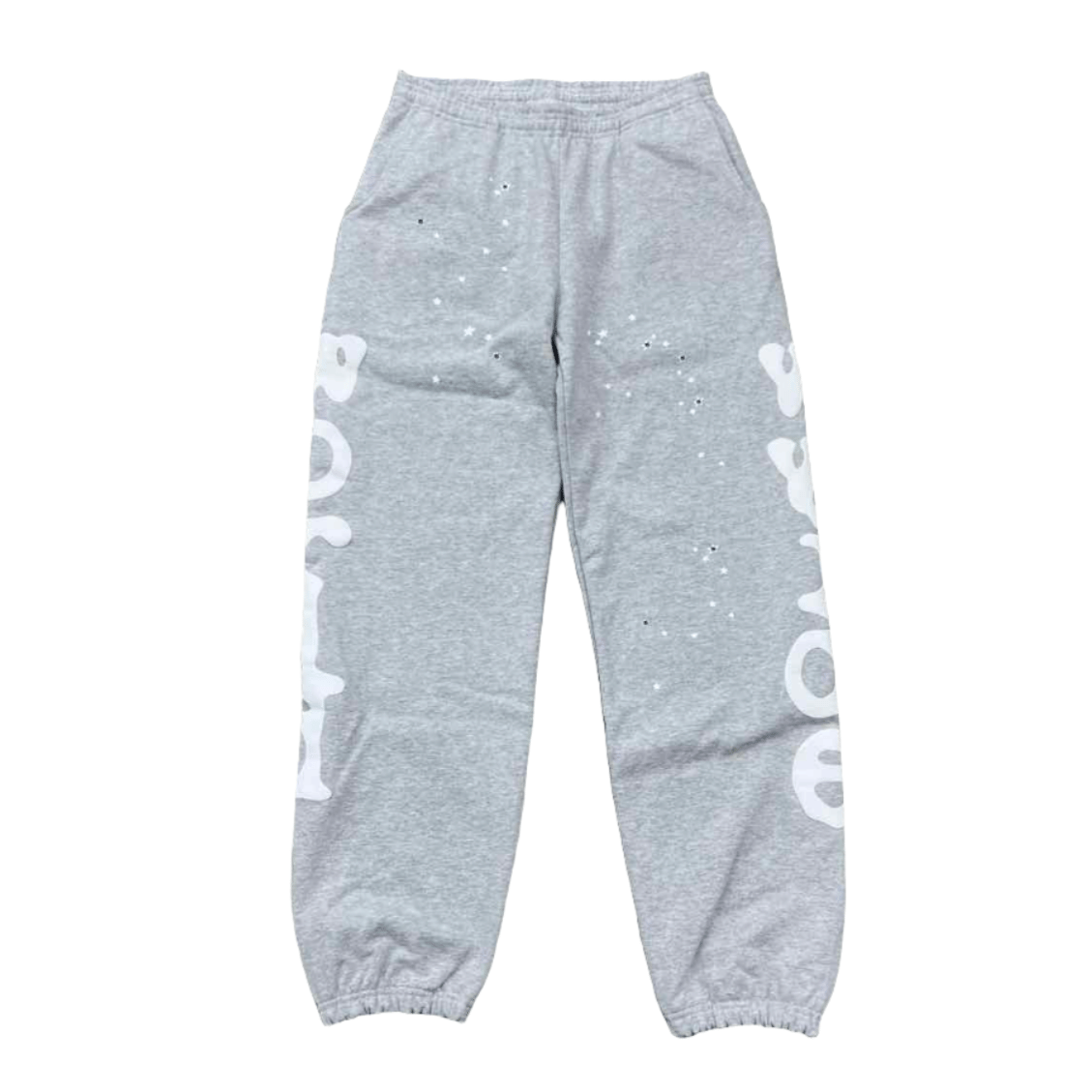 Sp5der Sweatpants BELUGA Grey New Size L