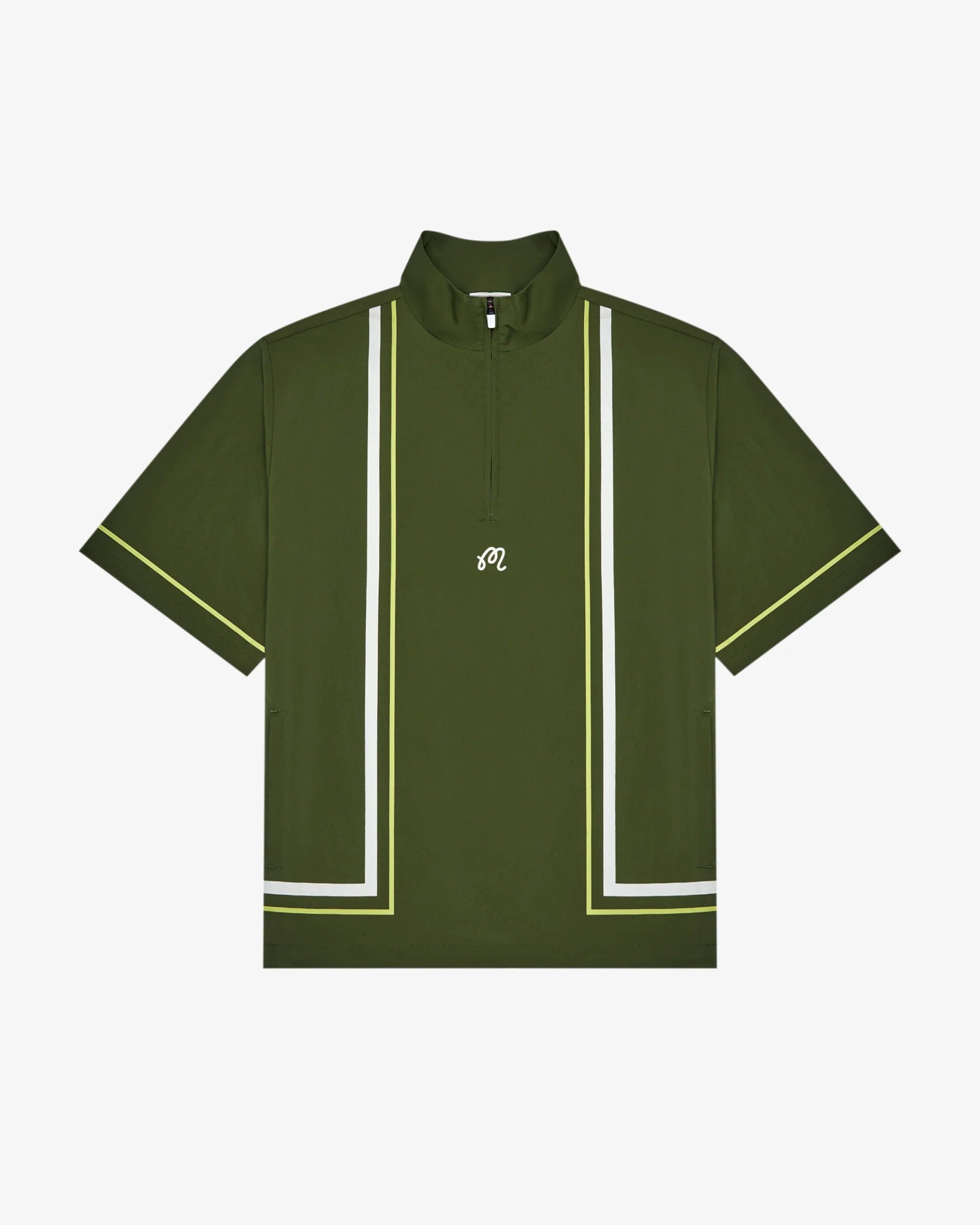 Malbon Golf Playa Windshirt Green