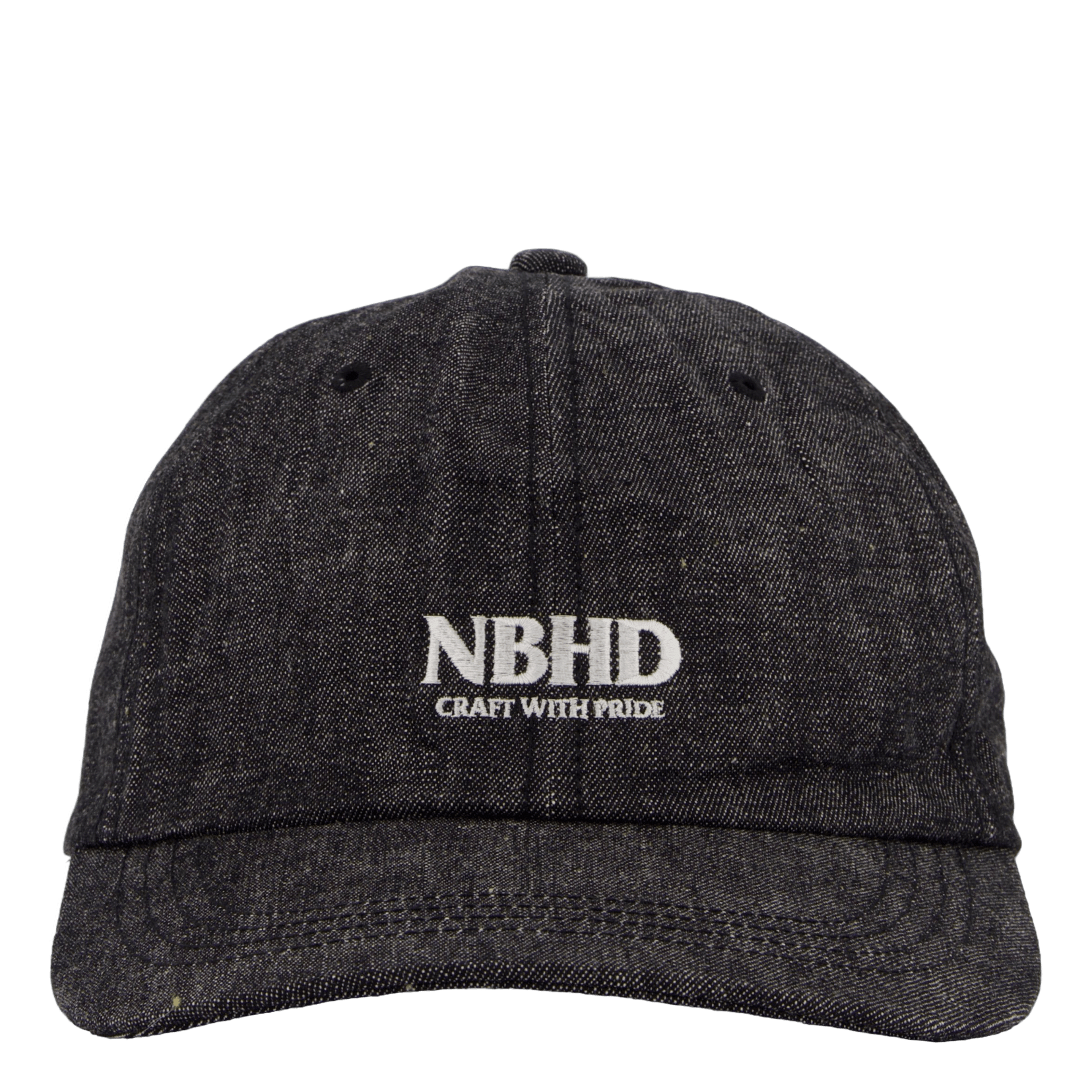 Neighborhood Denim Dad Cap Black