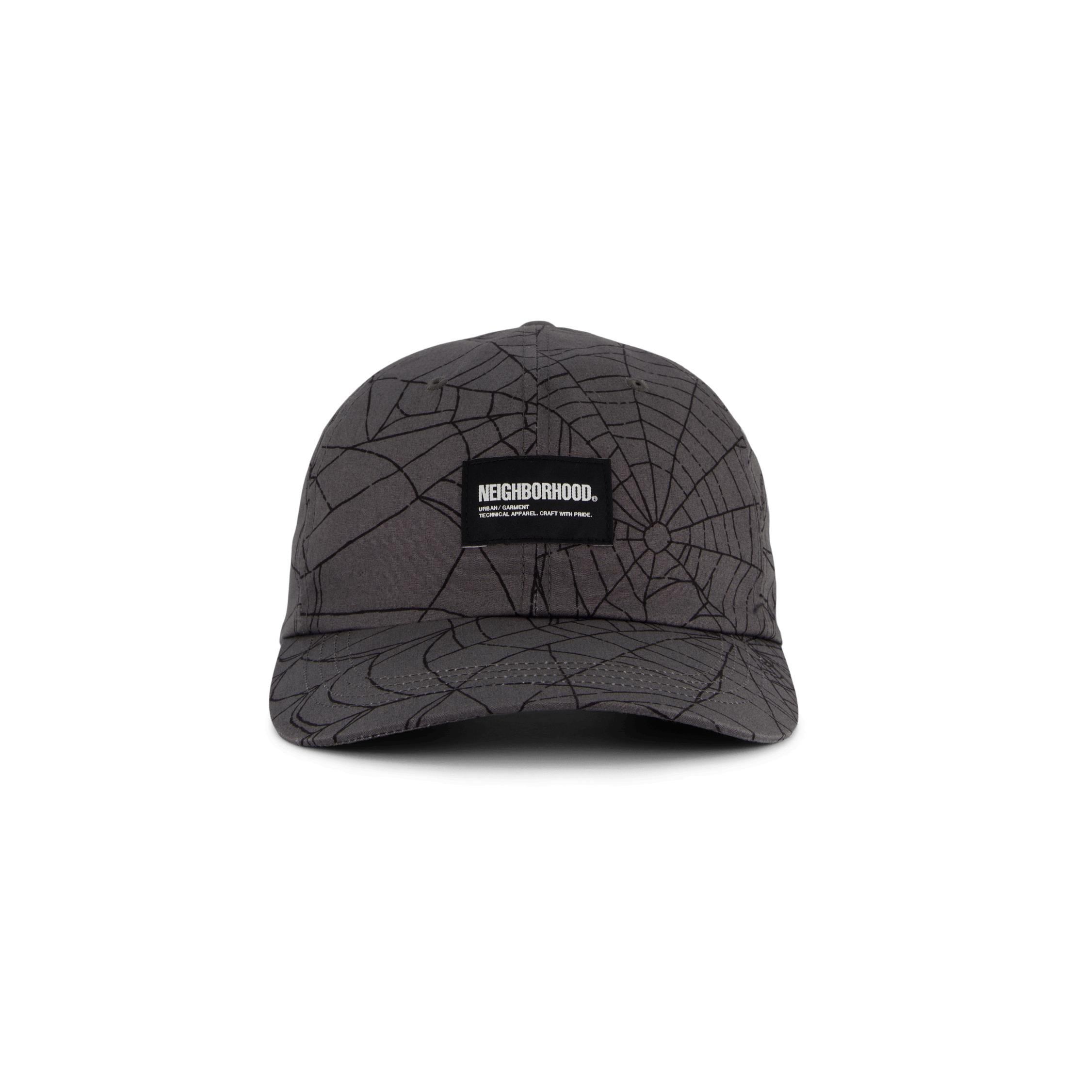 Neighborhood Spiderweb Dad Cap Gray