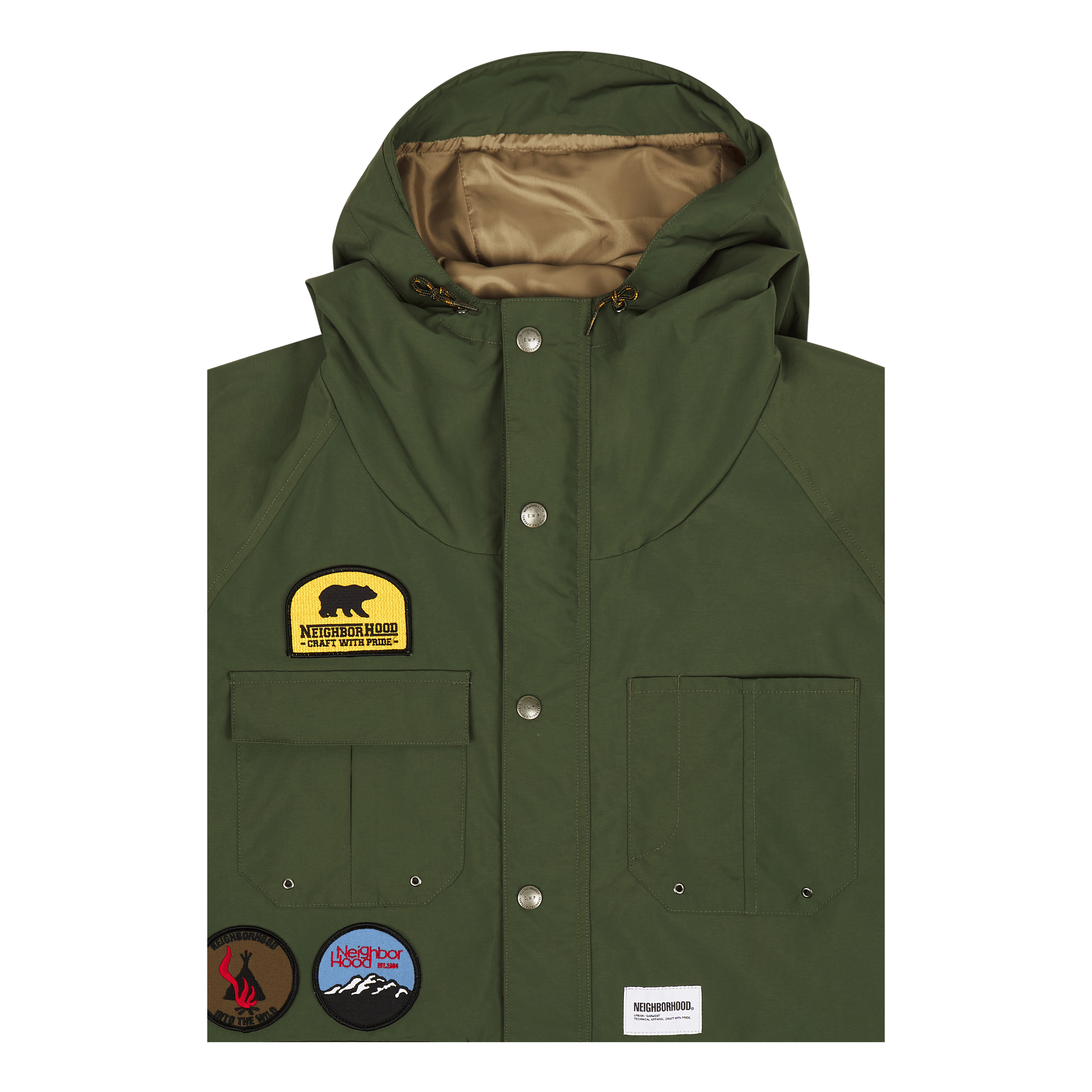 Neighborhood Mountain Parka Jacket Olive Drab