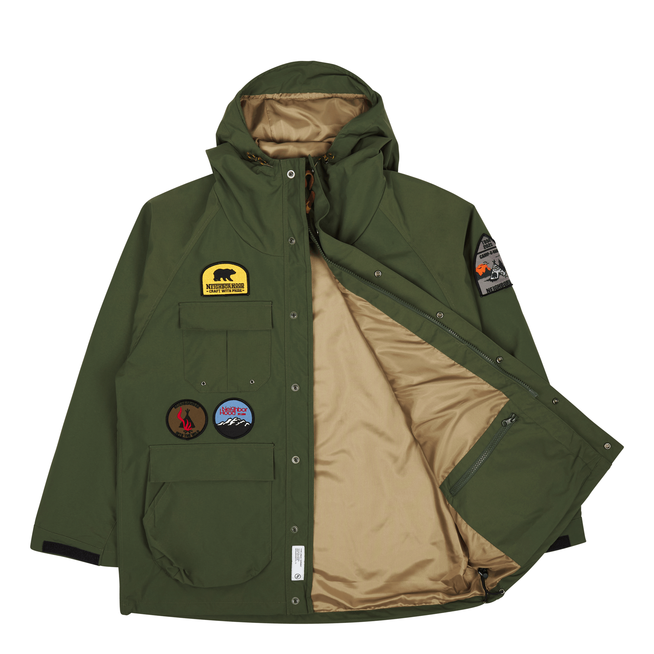 Neighborhood Mountain Parka Jacket Olive Drab