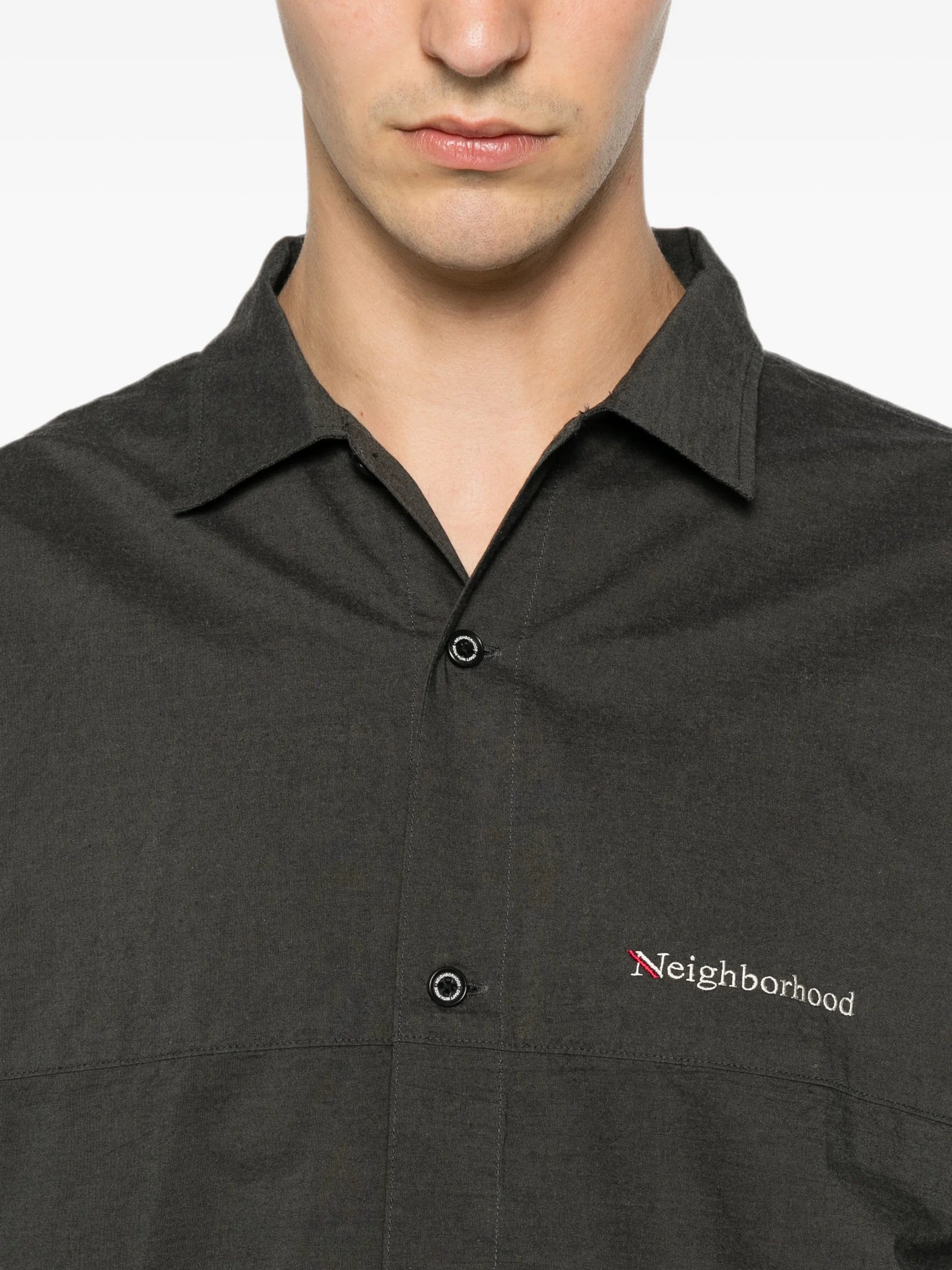 Neighborhood short - sleeve shirt