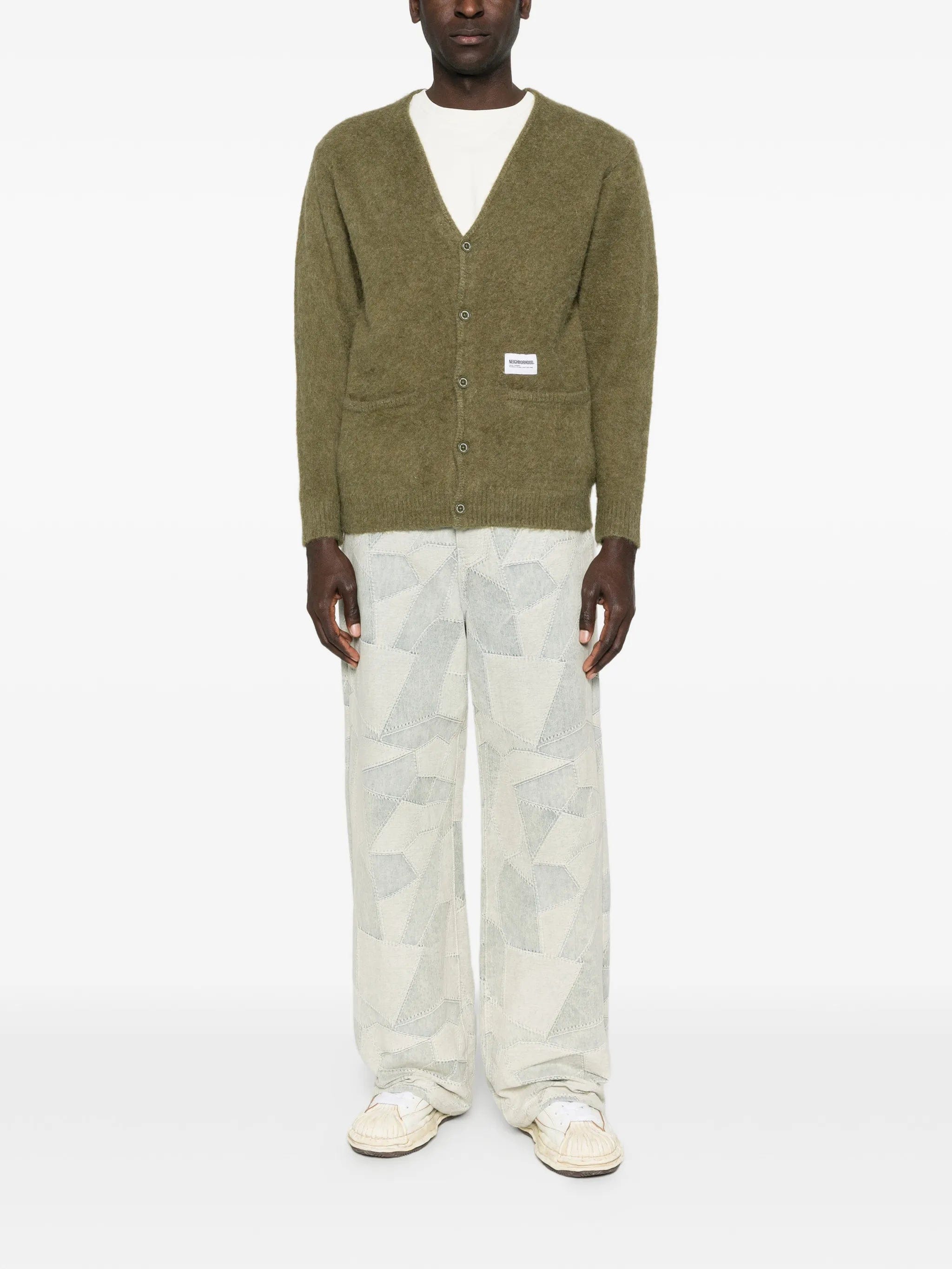Neighborhood V - neck pocket cardigan